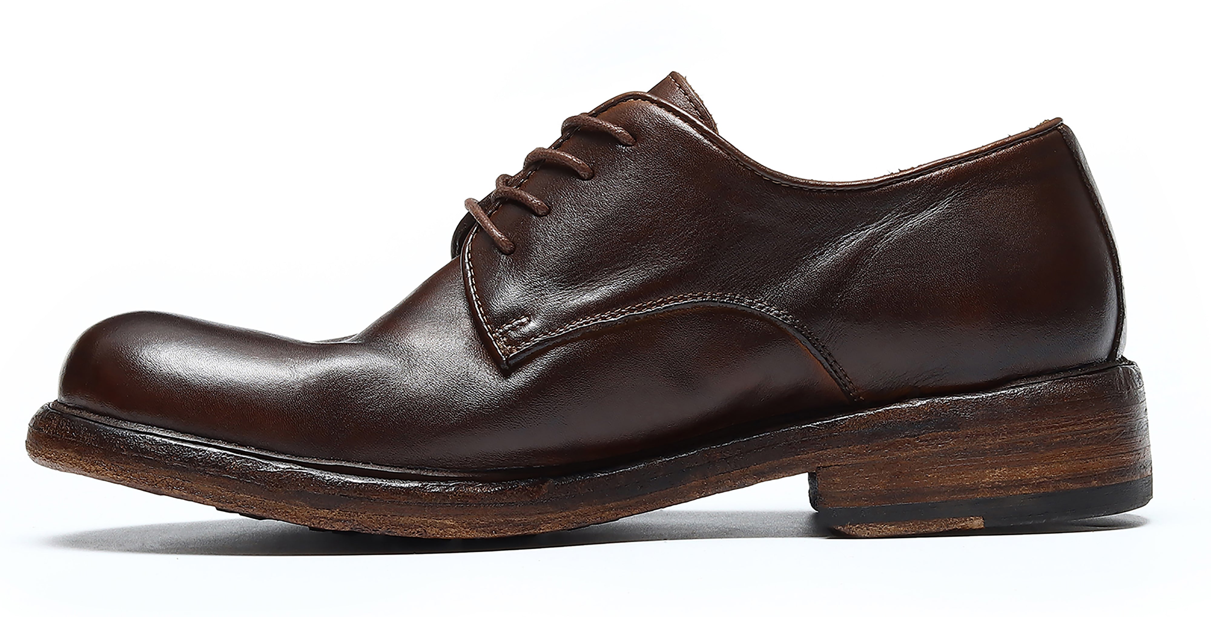 Men's Handmade Genuine Leather Formal Derby