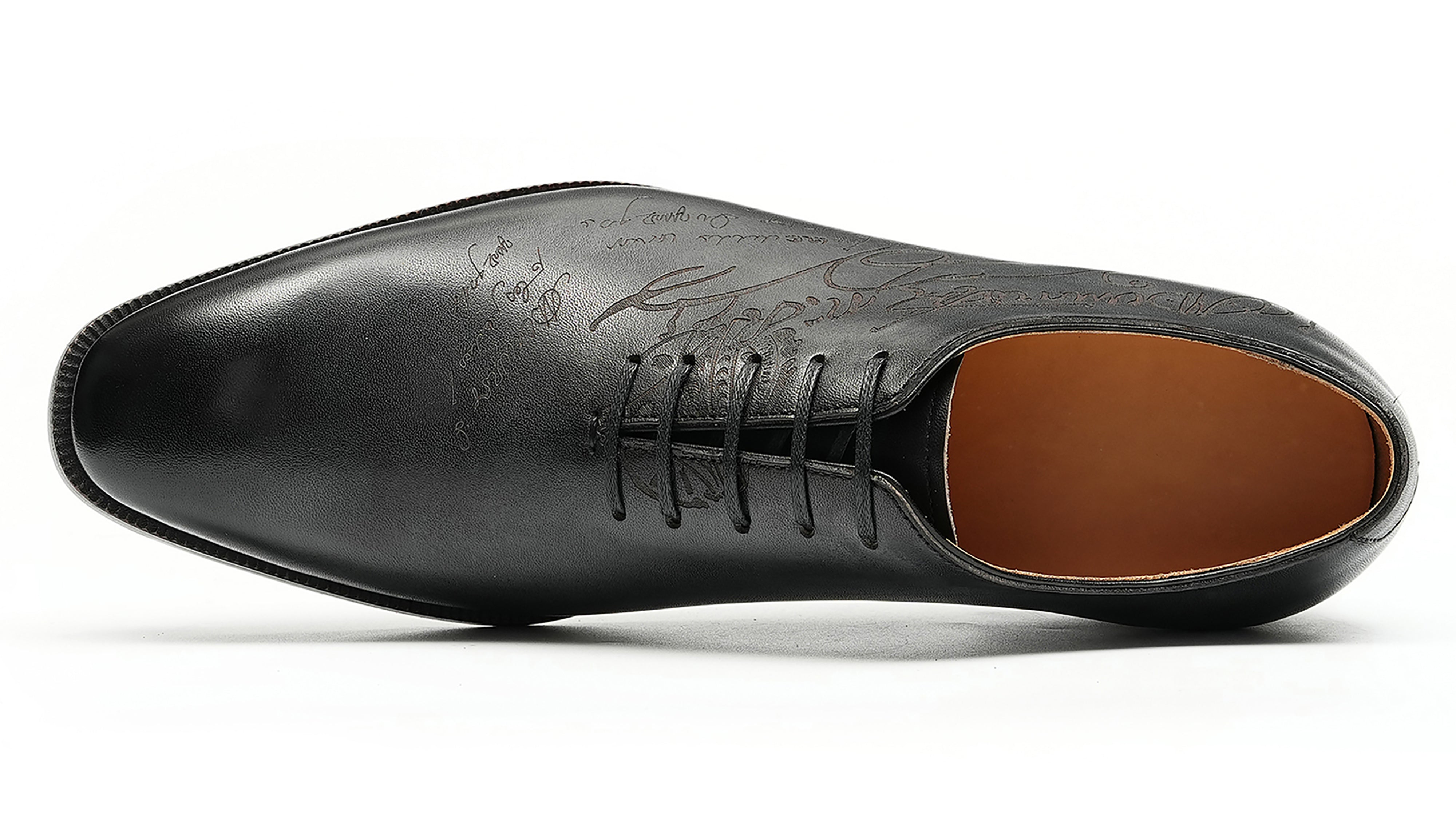 Men's Plain Toe Arabesque Brogues Oxfords