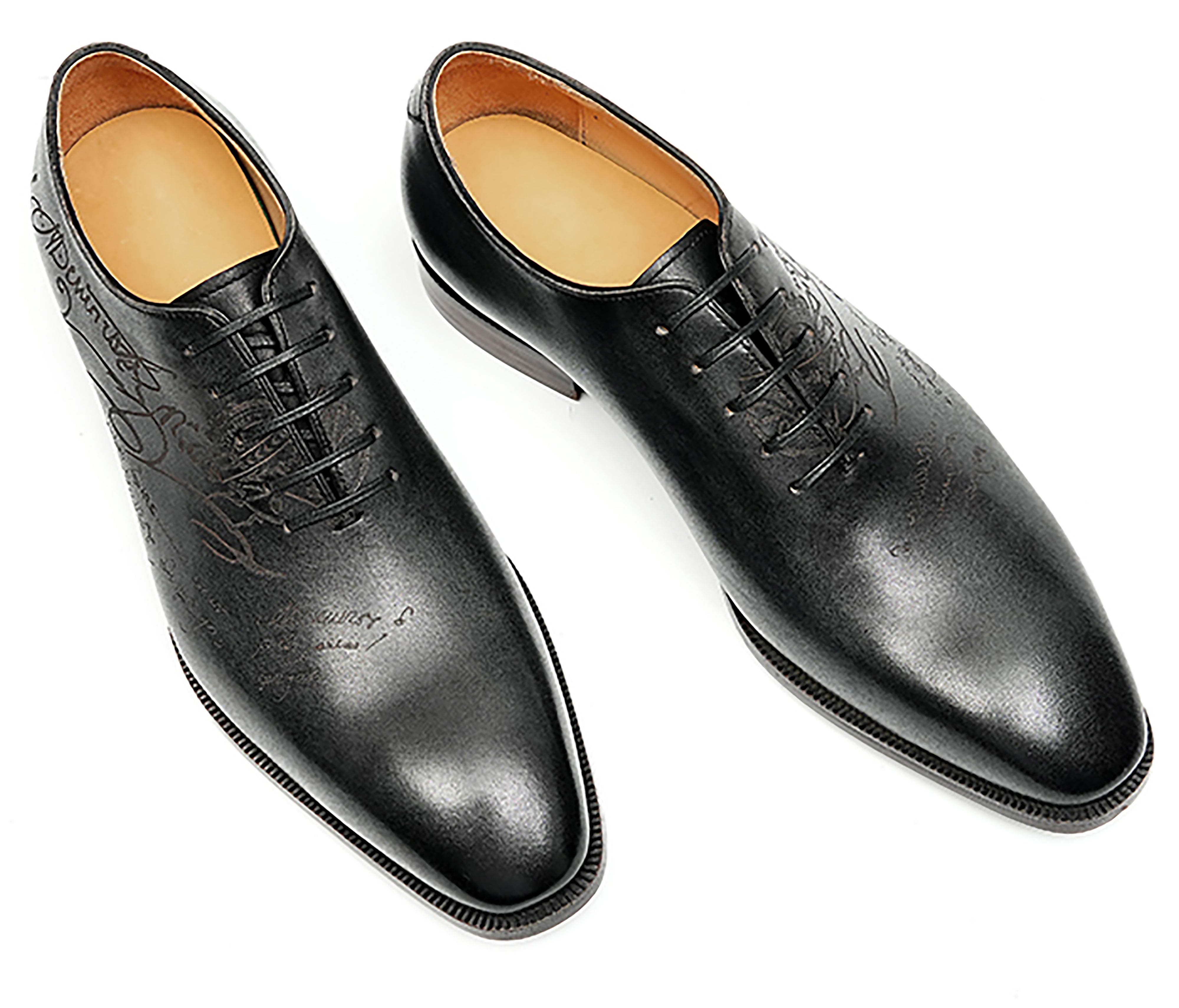 Men's Plain Toe Arabesque Brogues Oxfords