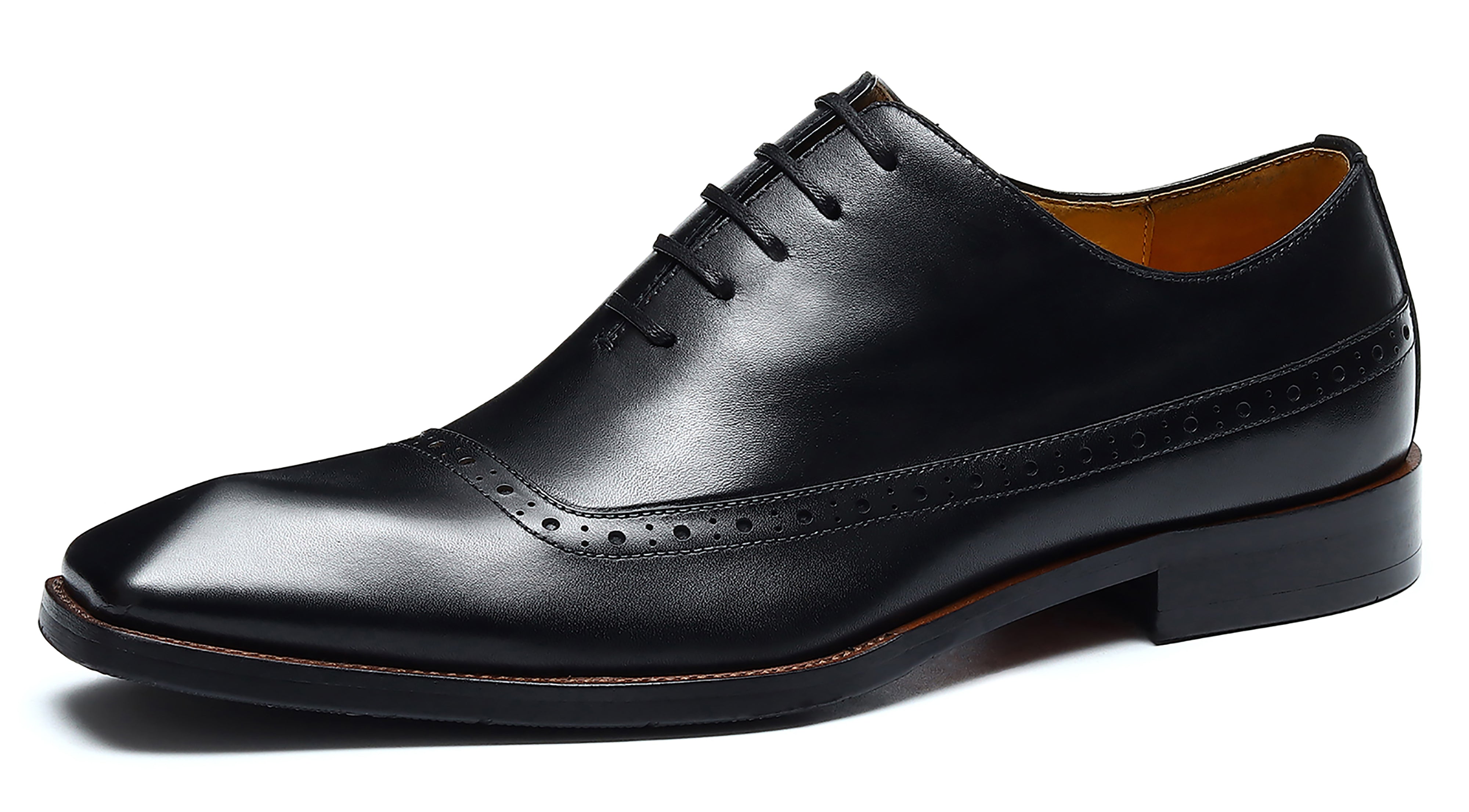 Men's Plain Toe Dress Brogues Oxfords