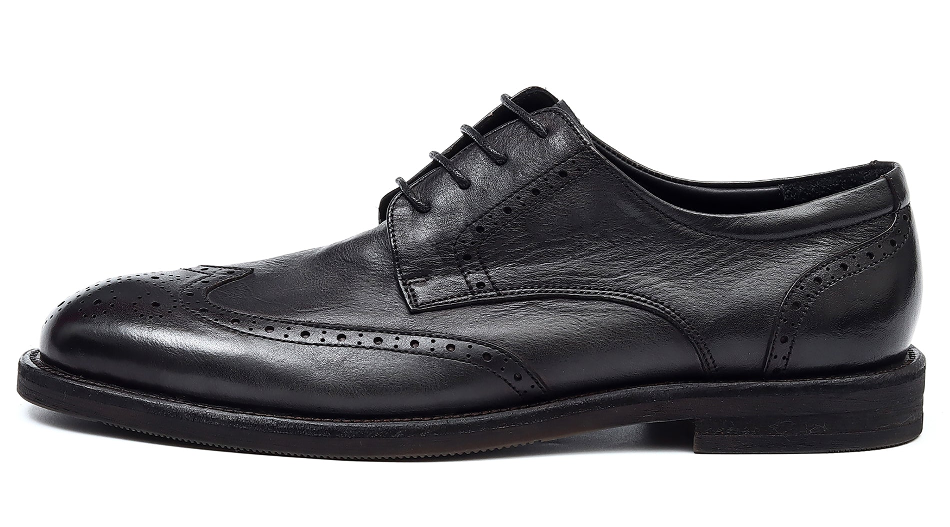 Men's Longwing Wingtip Brogues Debry