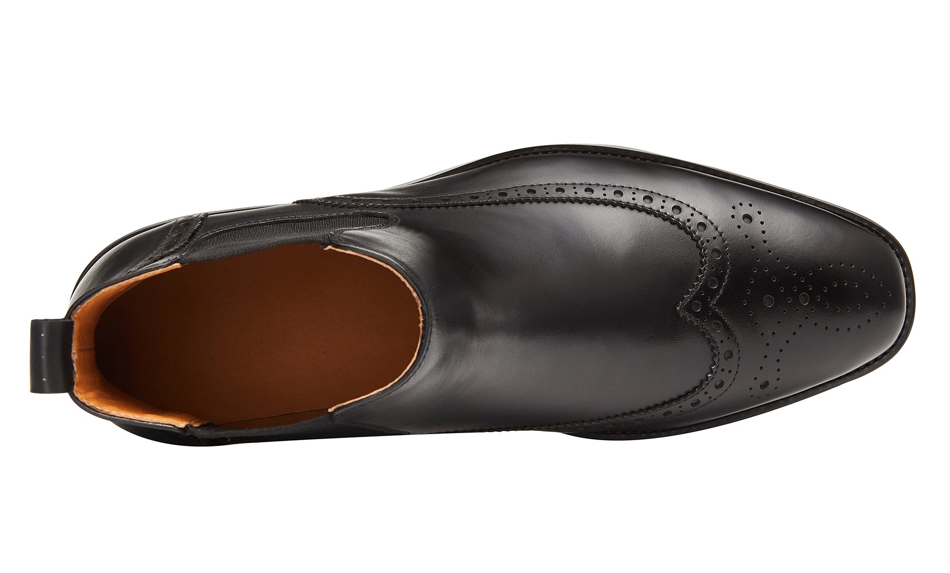 Botas Chelsea clásicas de cuero para hombre