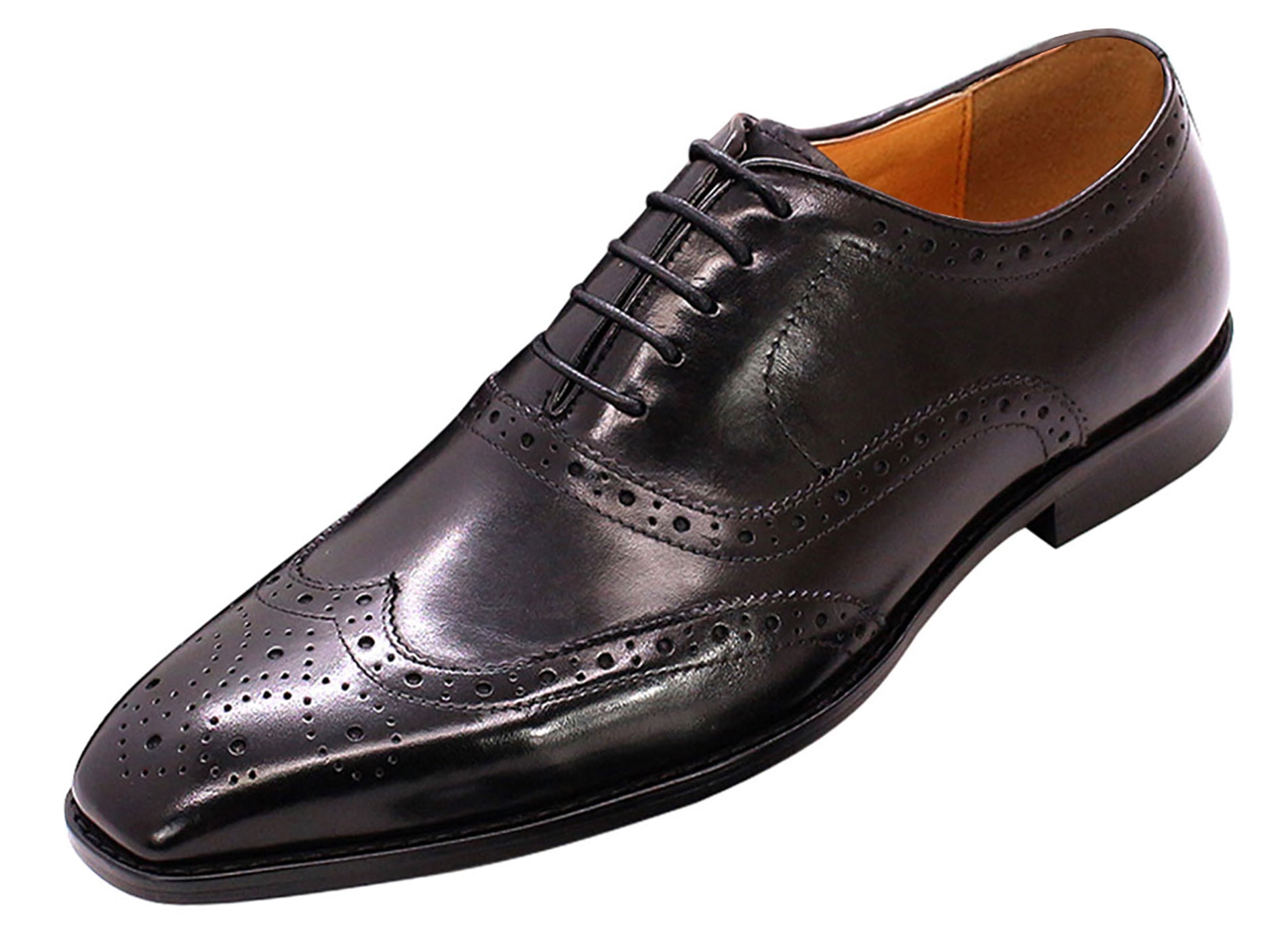Vestido de hombre Oxfords formales con puntas de ala
