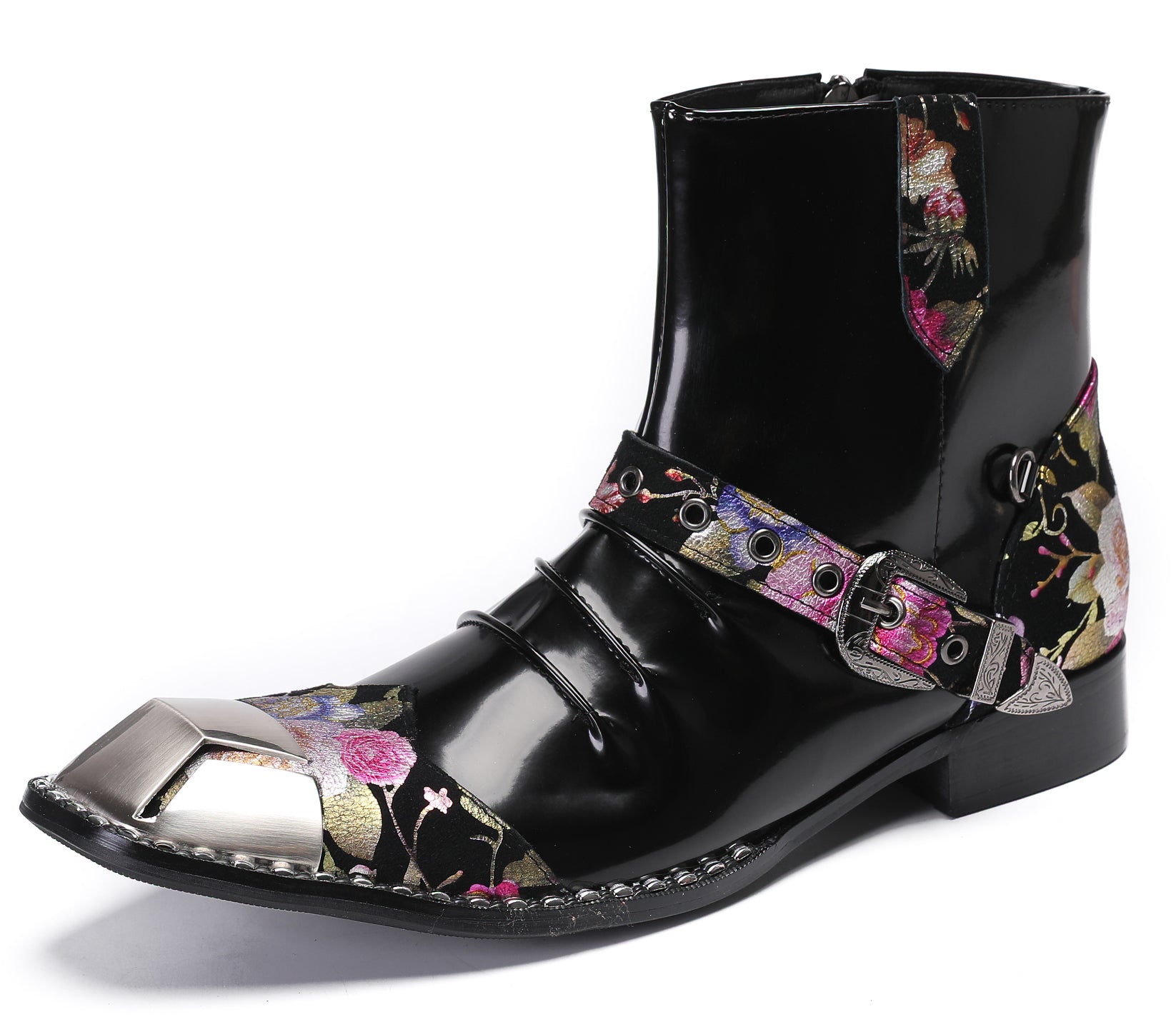 Mens Square Toe Western Boots Singer Ballroom