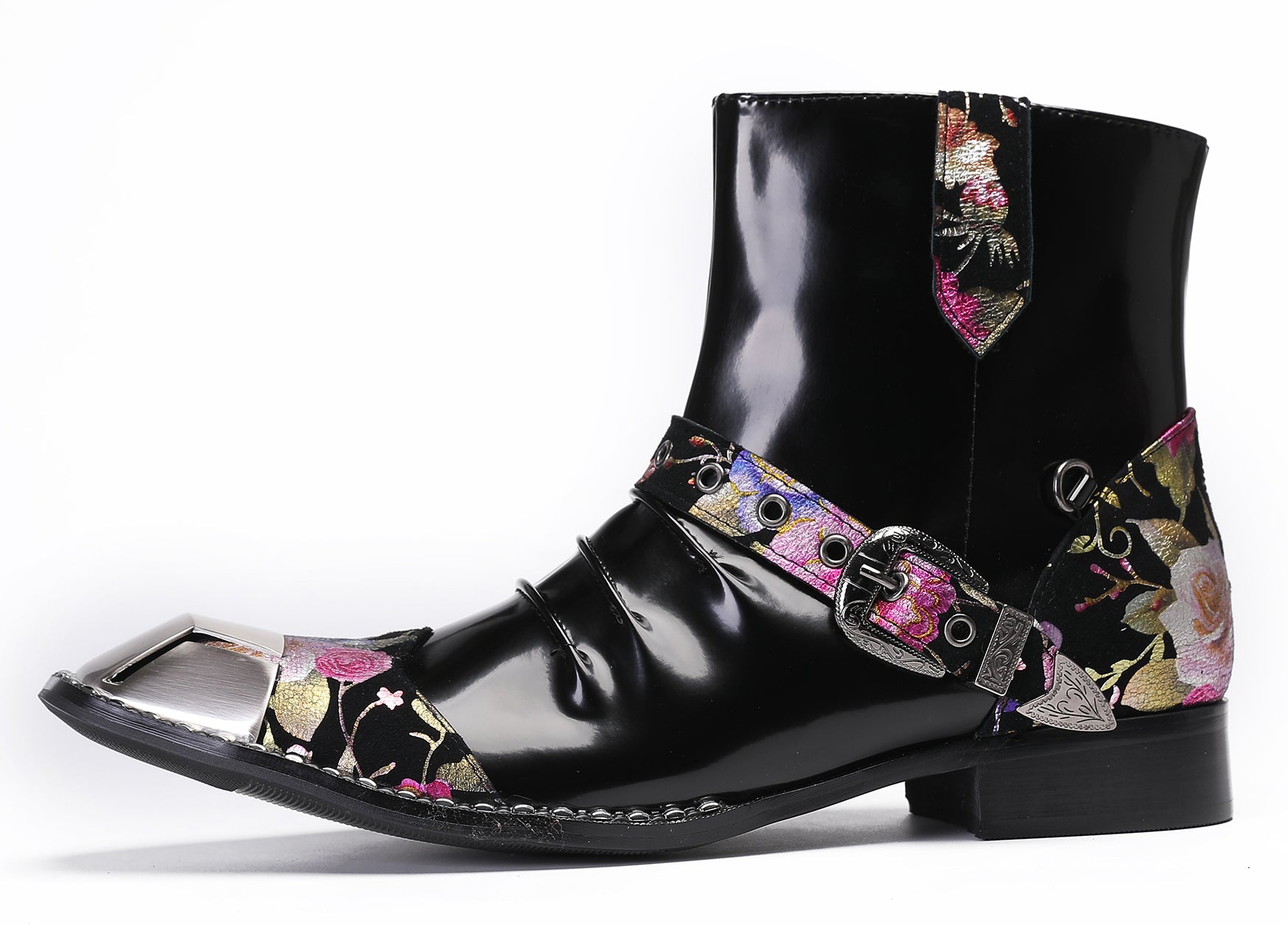 Mens Square Toe Western Boots Singer Ballroom