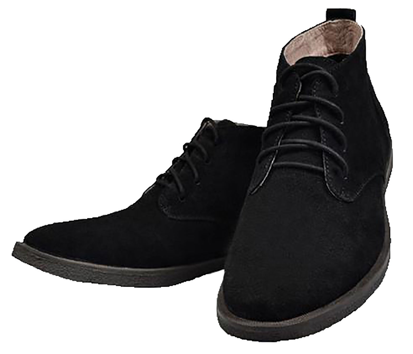 Men's Tuxedo Genuine Suede Derby Boots