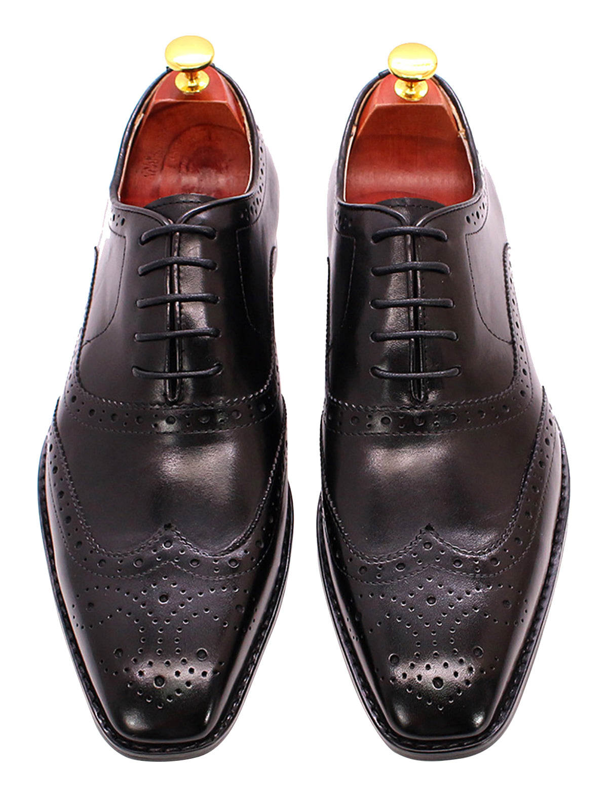 Vestido de hombre Oxfords formales con puntas de ala