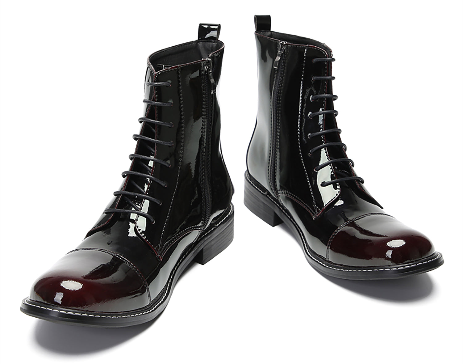 Botas occidentales cómodas e informales de moda para hombre