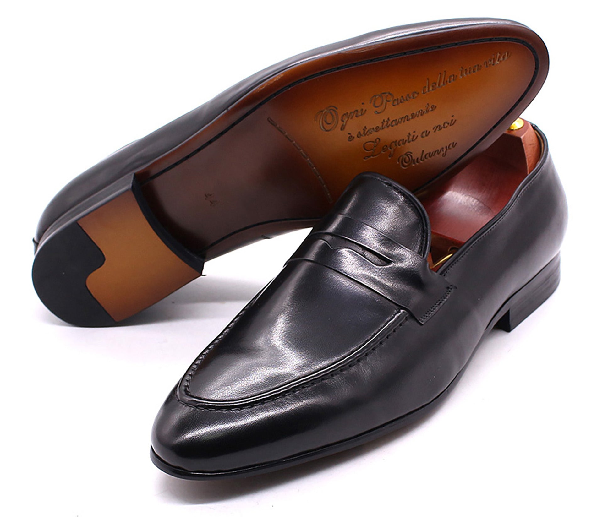 Men's Dress Handmade Classic Monk Strap Loafers