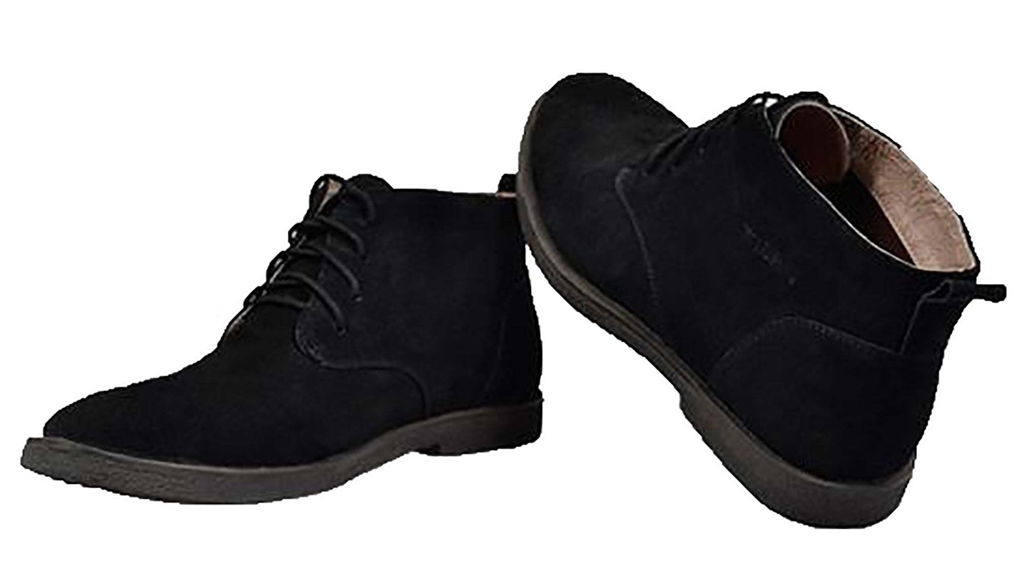 Men's Tuxedo Genuine Suede Derby Boots