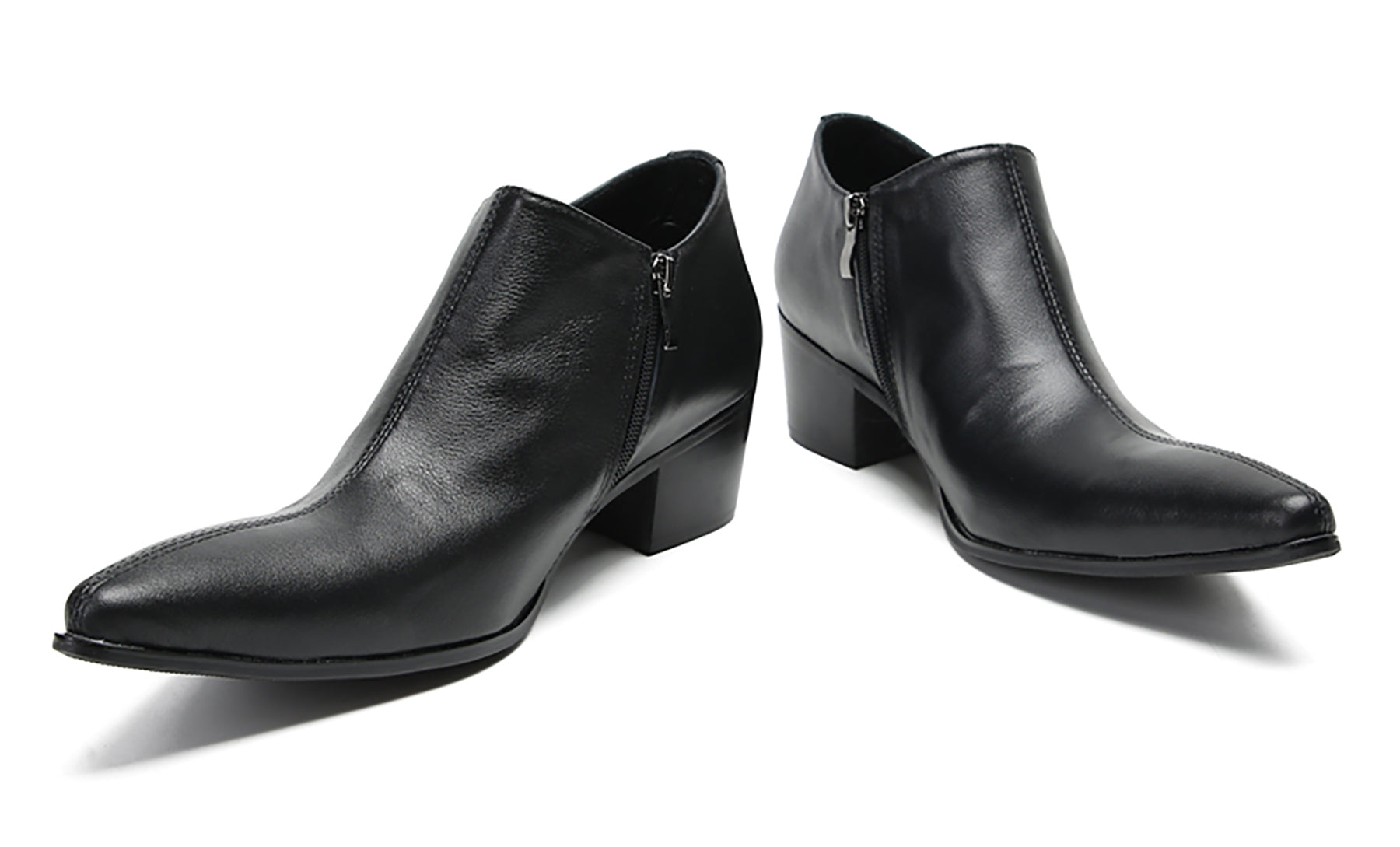 Men's Fashion Zipper Opera Pumps