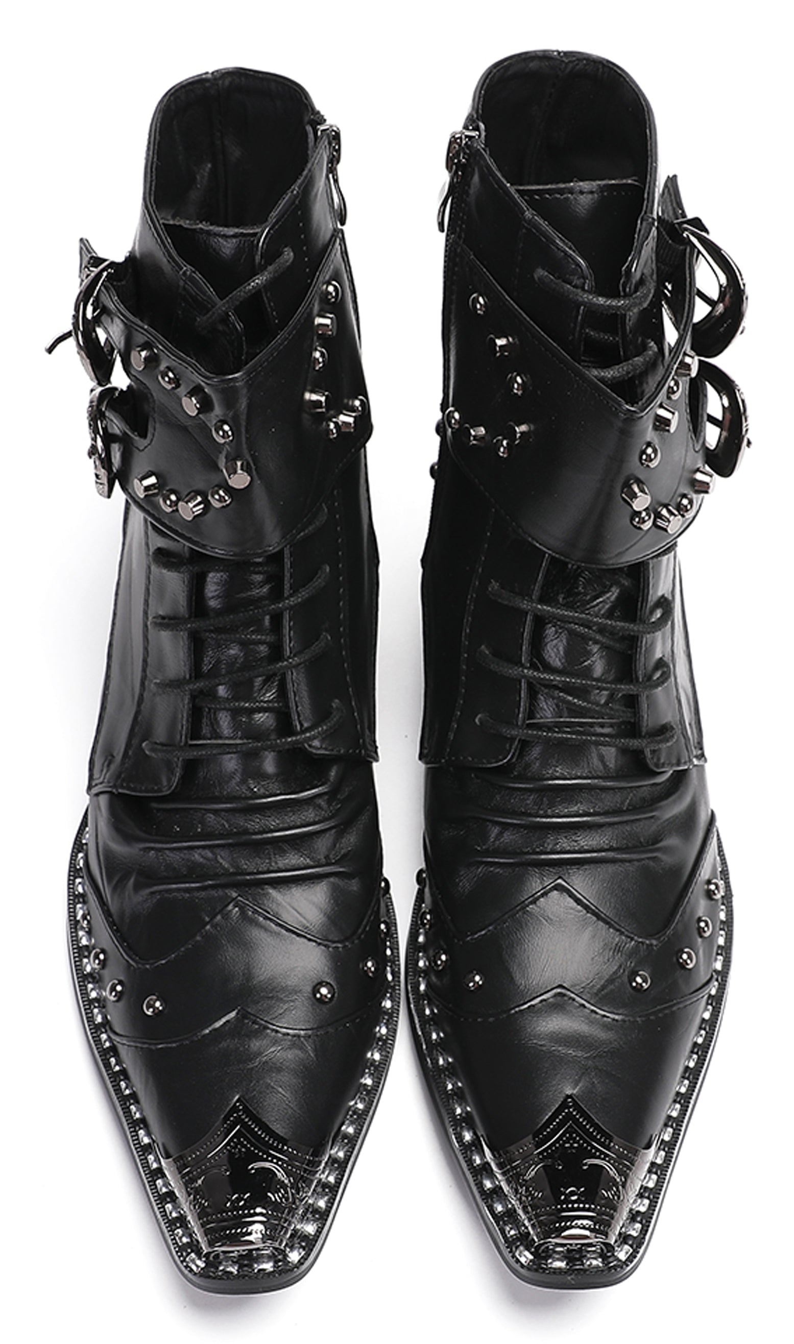 Mens  Cowboy Boots Casual Party Rock Disco