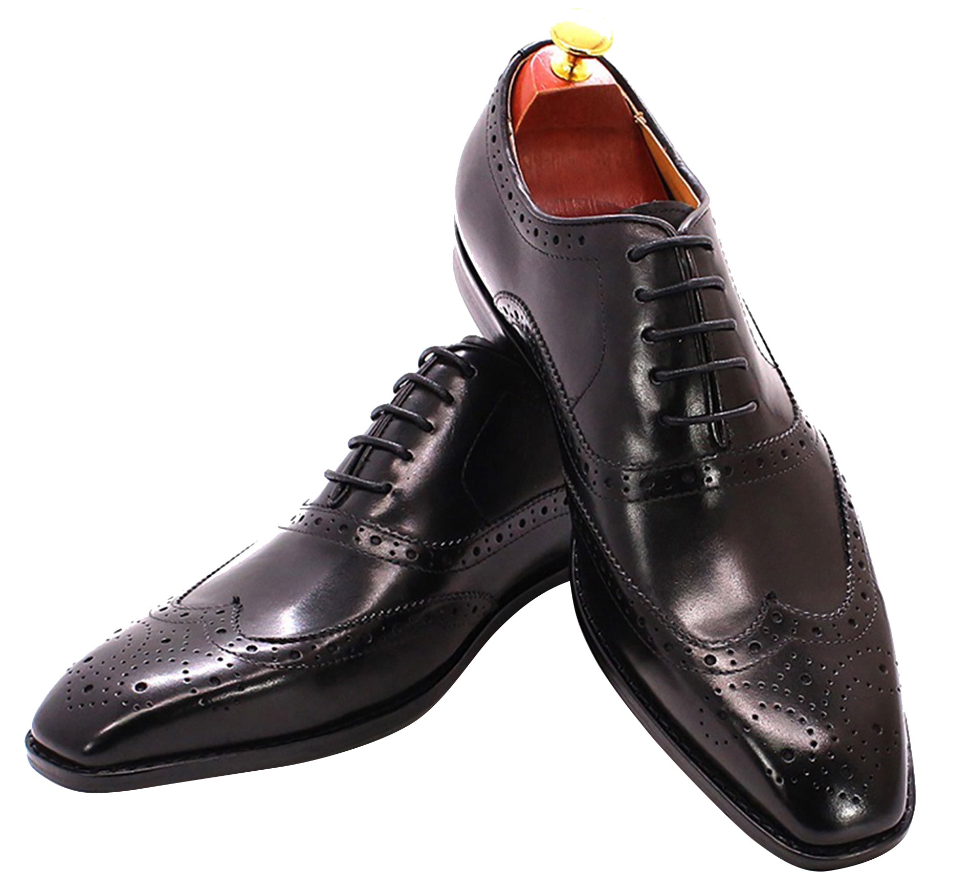 Vestido de hombre Oxfords formales con puntas de ala