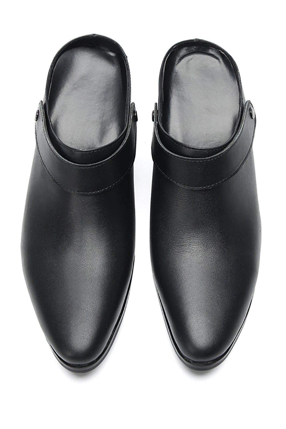 Men's High Heels Slippers Mules