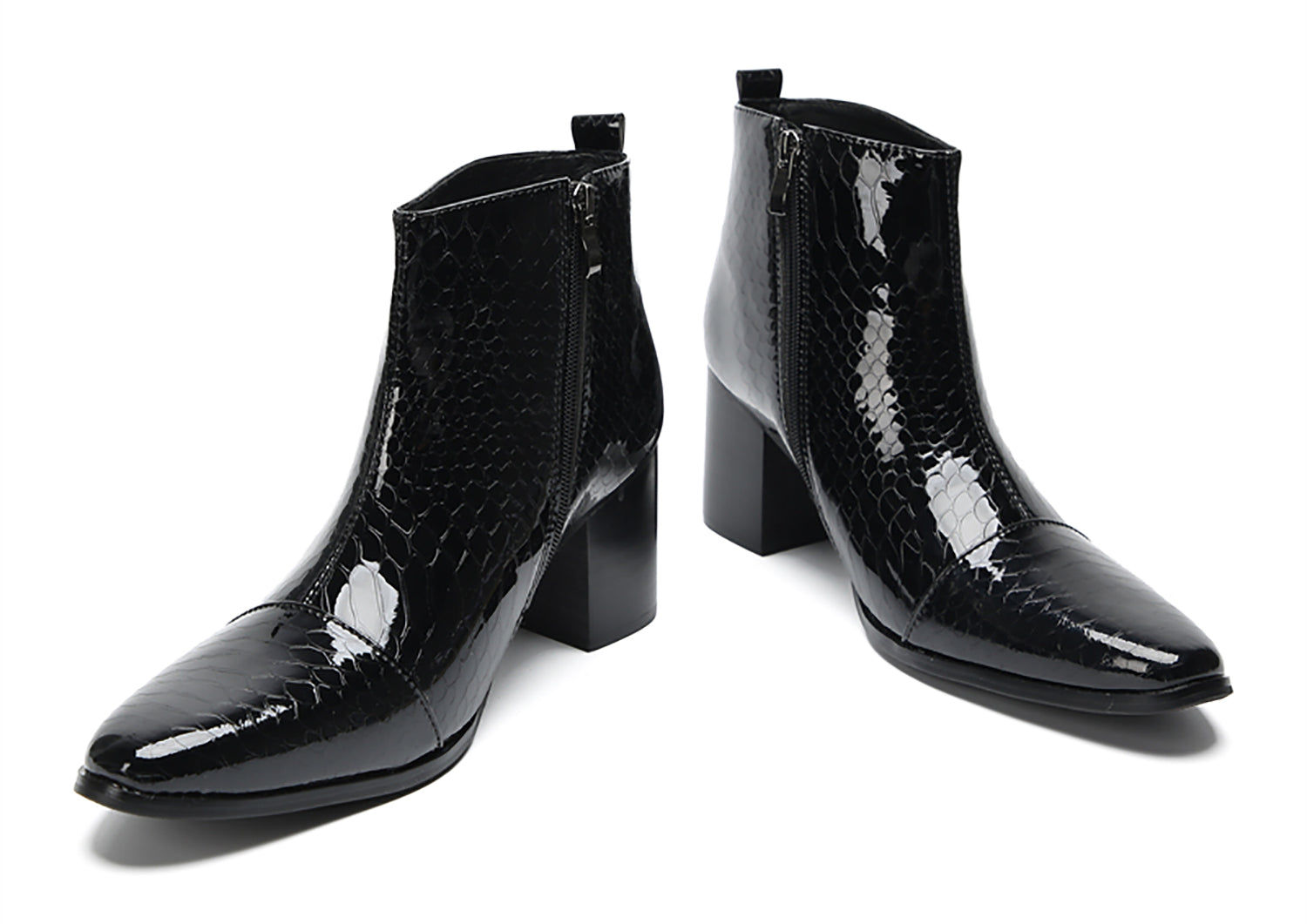 Men's Fashion Western Hight Top Boots