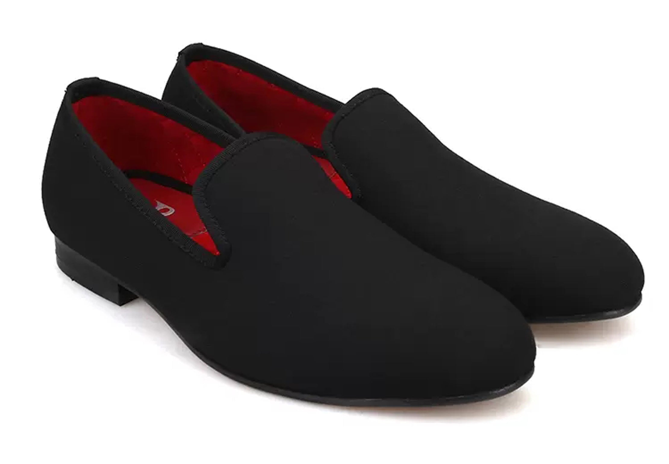 Mens Suede Loafers Formal Slip On Shoes