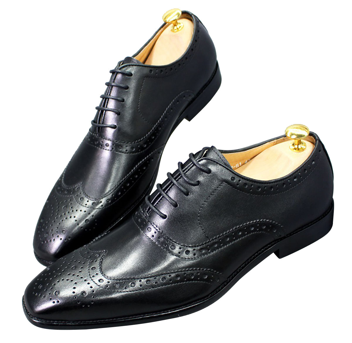 Wingtips Men's Dress Formal Wingtips Oxfords – Santimon
