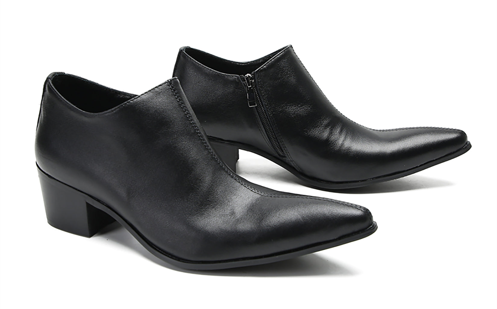Men's Fashion Zipper Opera Pumps
