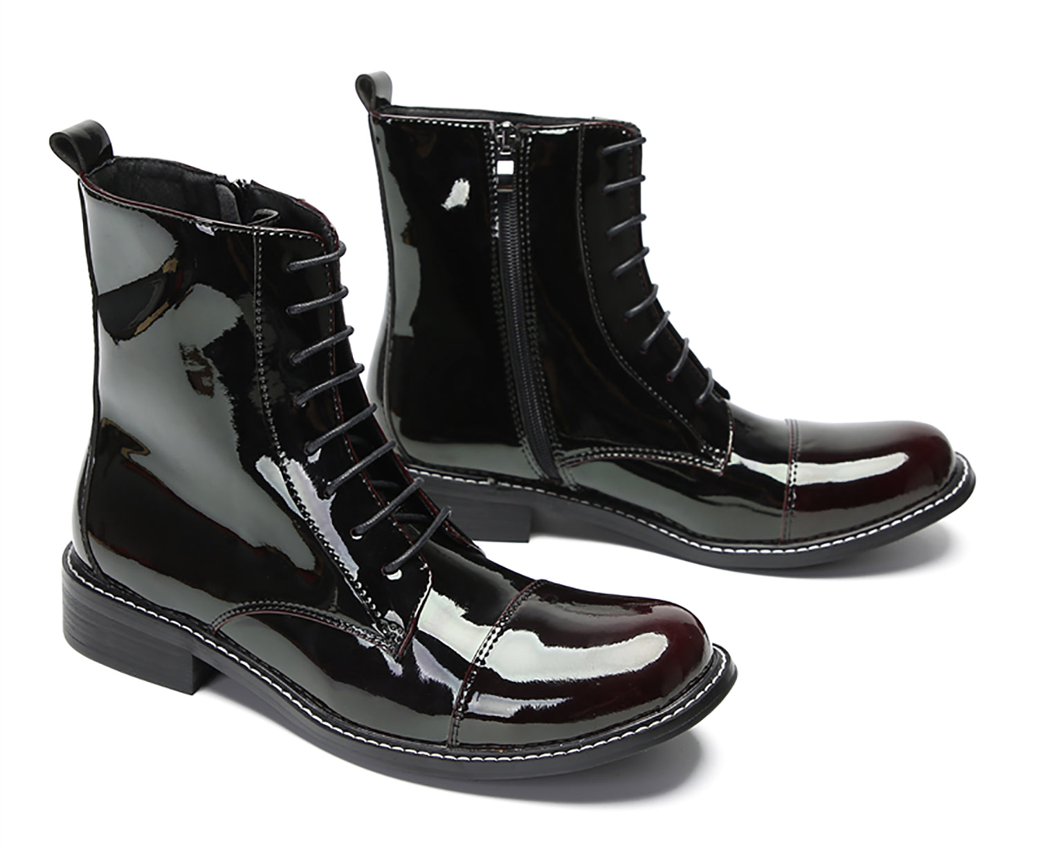 Botas occidentales cómodas e informales de moda para hombre