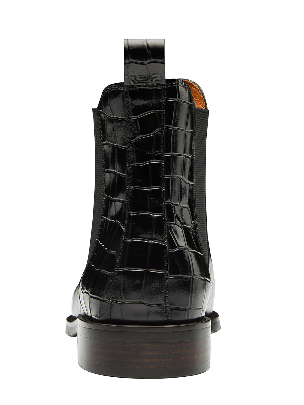 Men's Fashion Dress Plaid Pattern Chelsea Boot