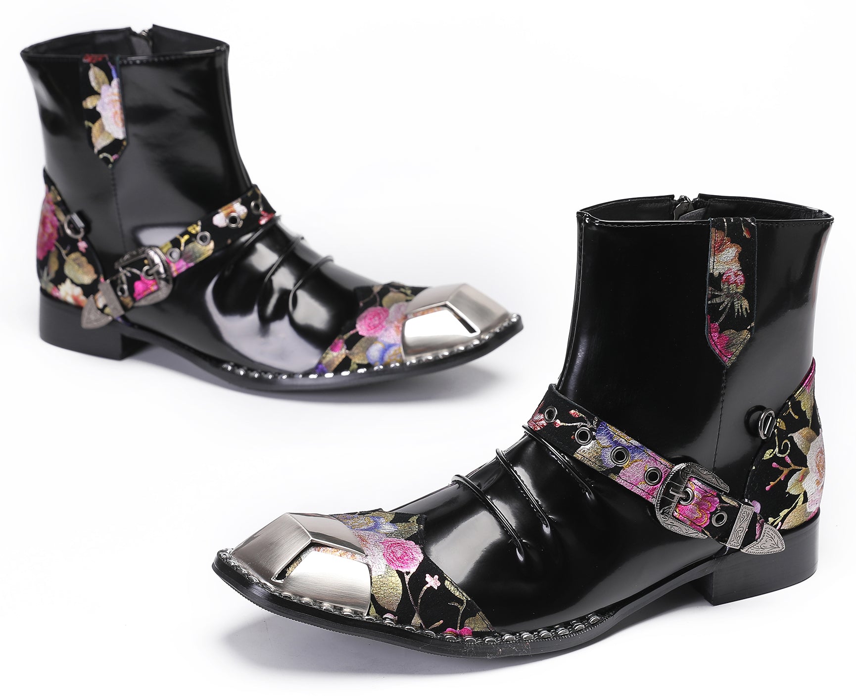 Mens Square Toe Western Boots Singer Ballroom