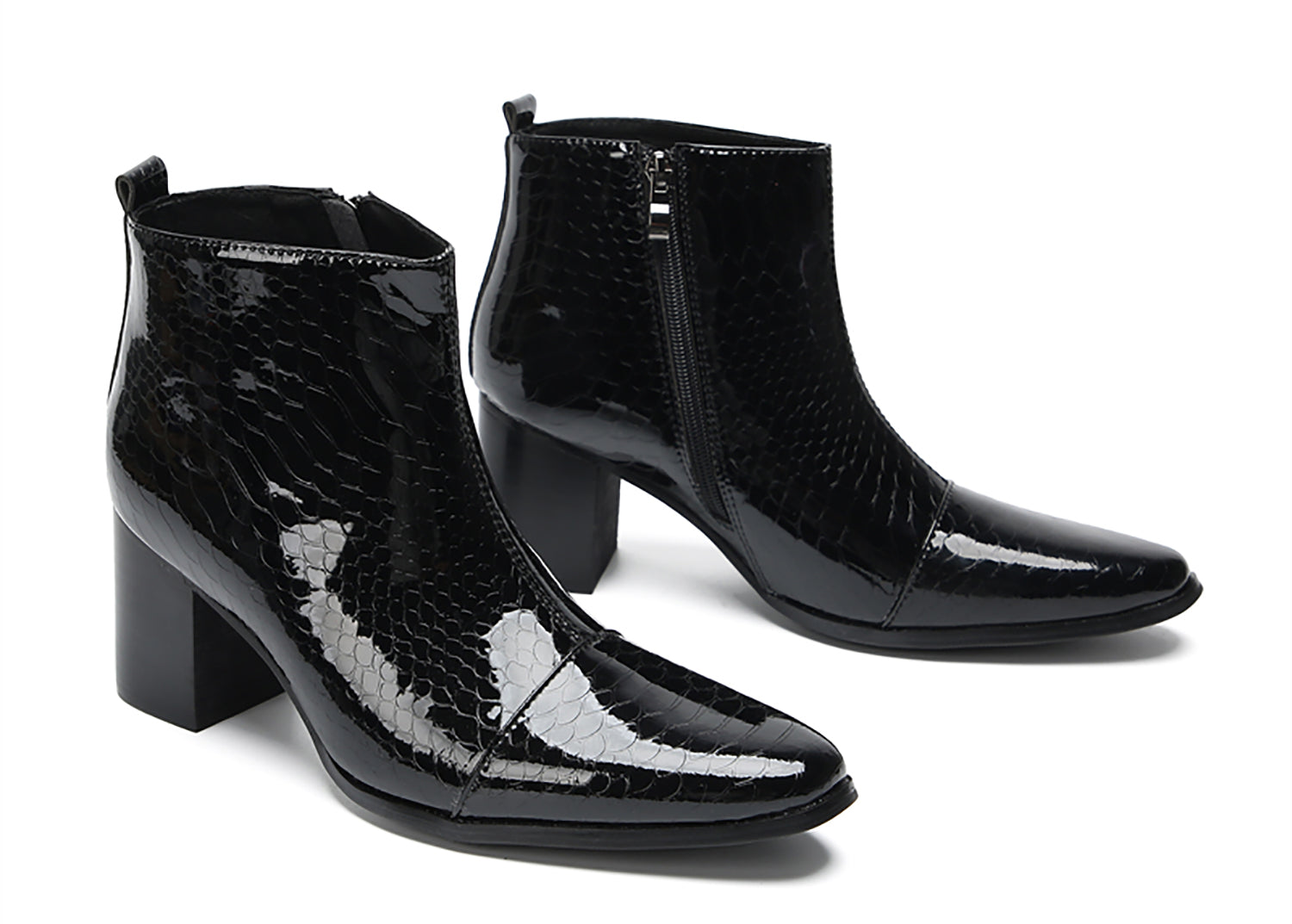 Men's Fashion Western Hight Top Boots