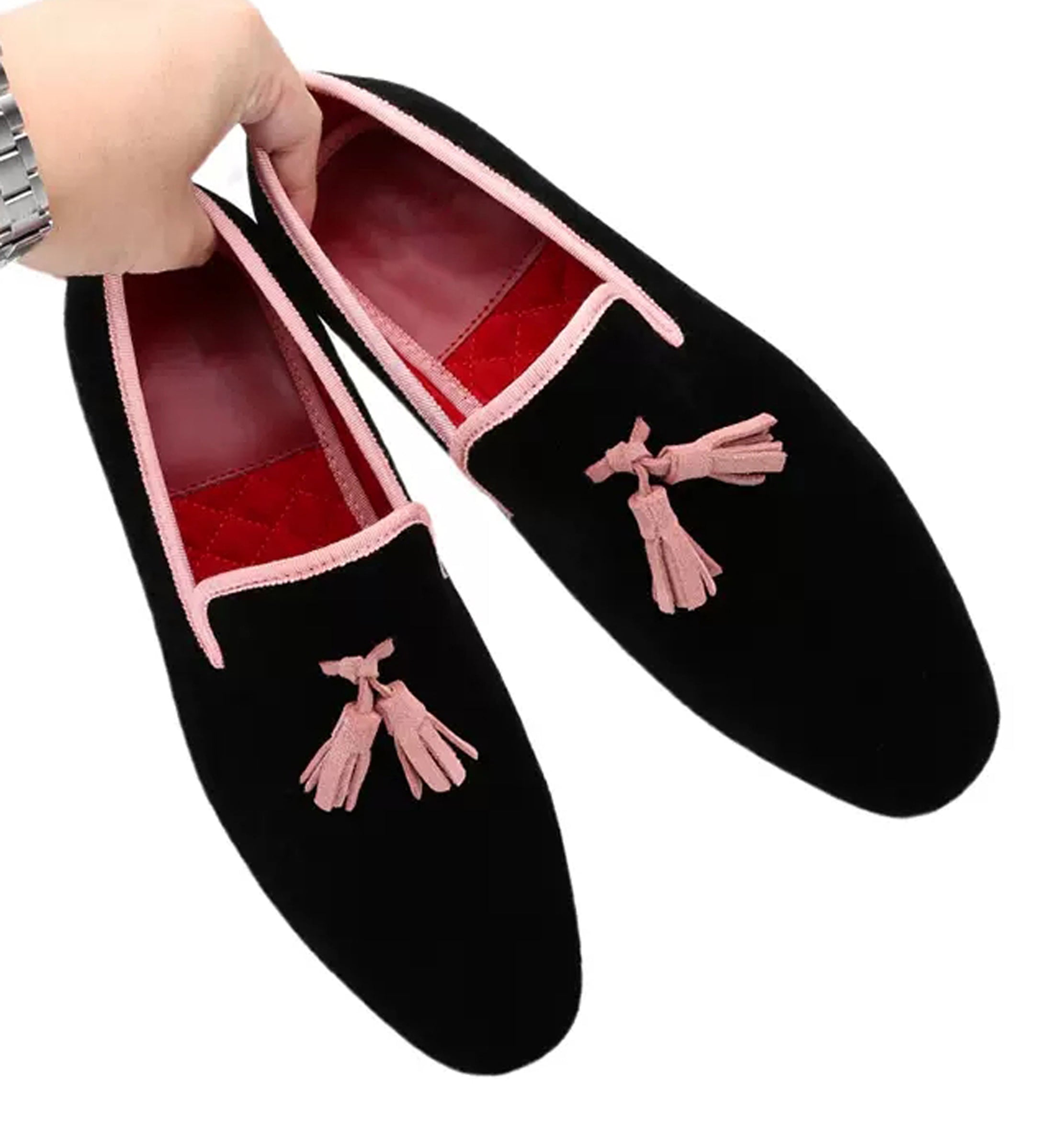 Mens Tassel Loafers Dress Slip On Shoes