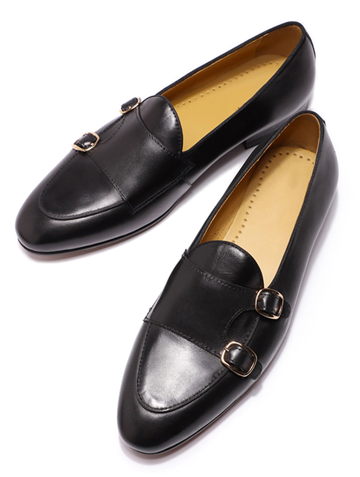 Men's Dress Formal Monk Strap Penny Loafers