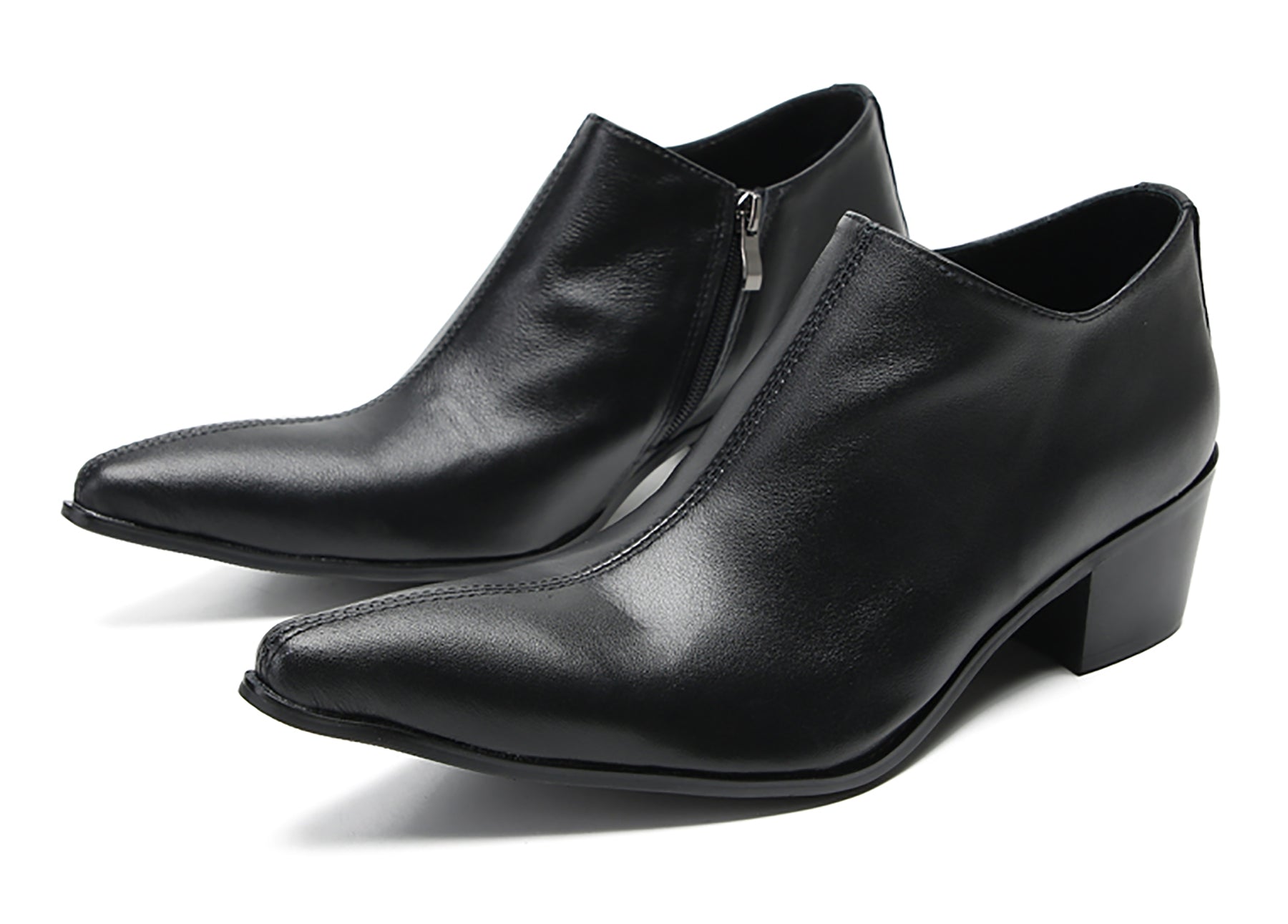 Men's Fashion Zipper Opera Pumps