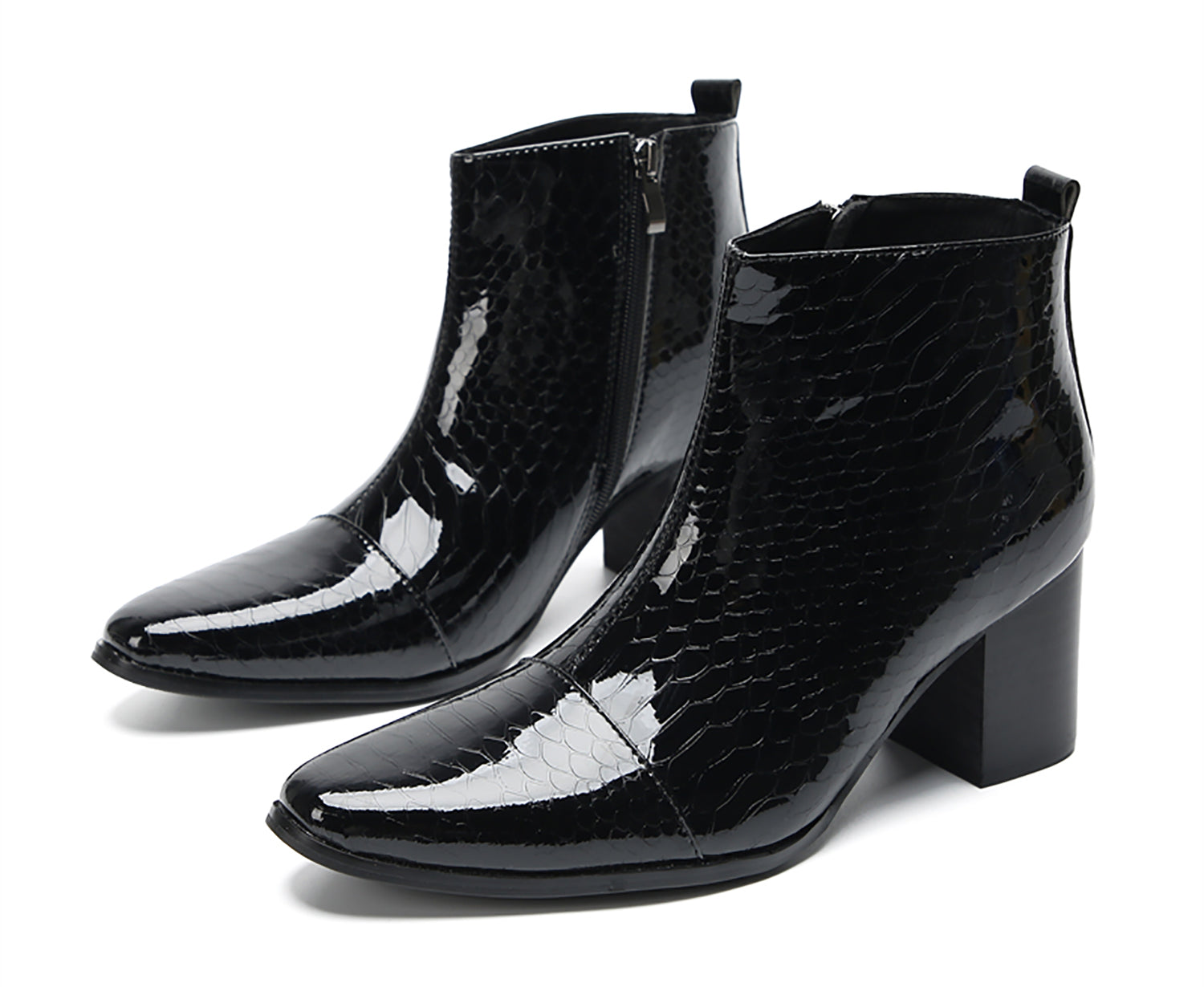 Men's Fashion Western Hight Top Boots