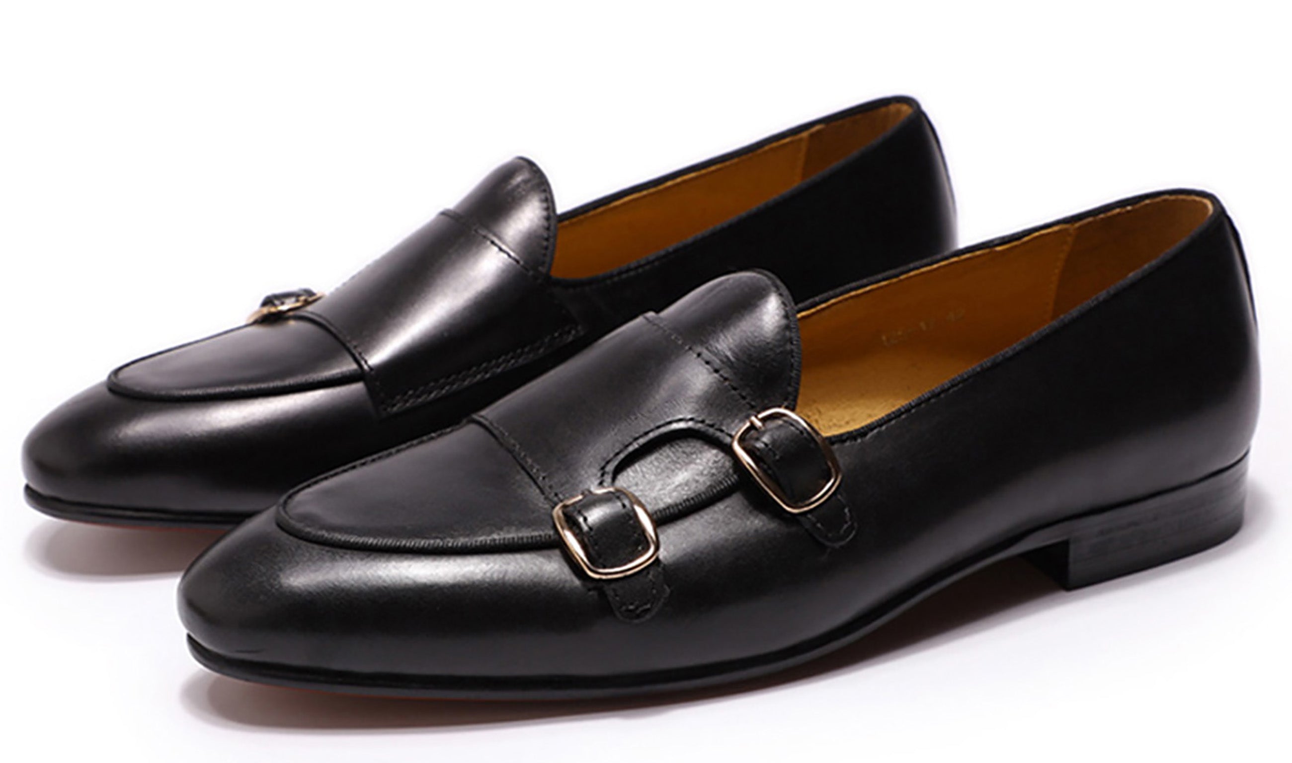 Men's Dress Formal Monk Strap Penny Loafers