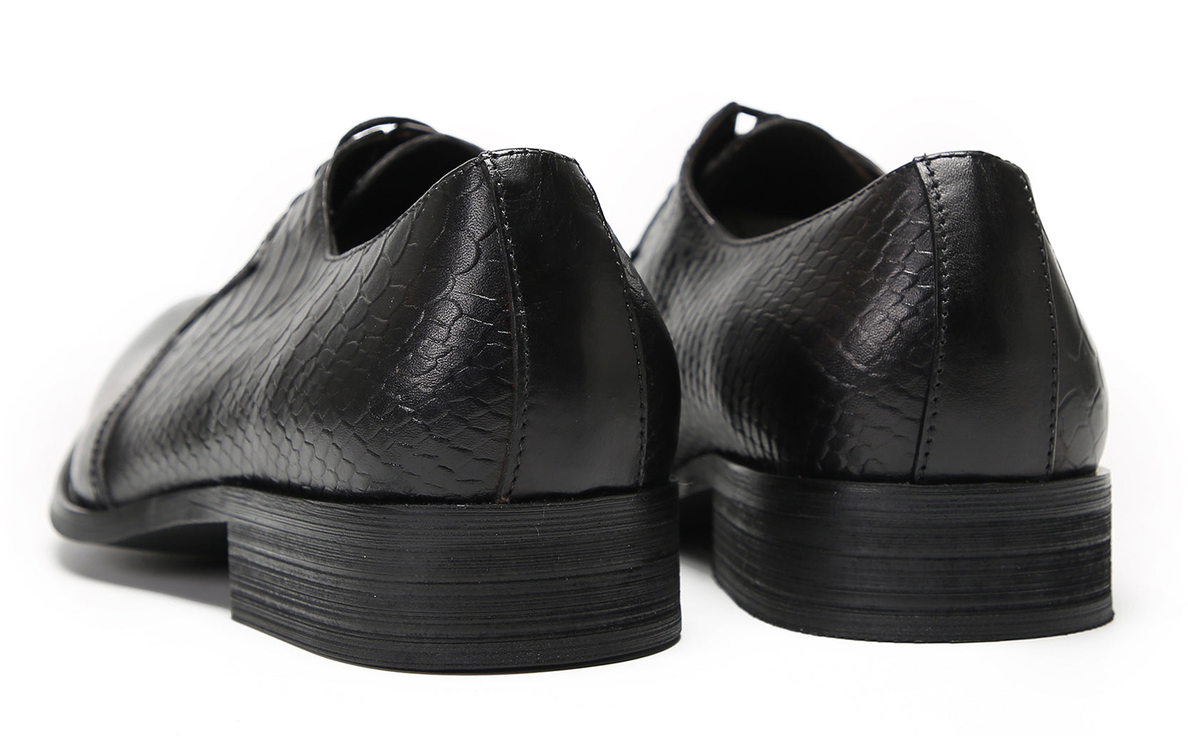 Mens Crocodile Printed Wedding Oxfords Tuxedo Shoes