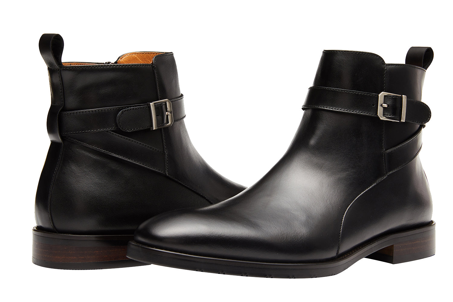 Men's Fashion Dress Buckle Chelsea Boots