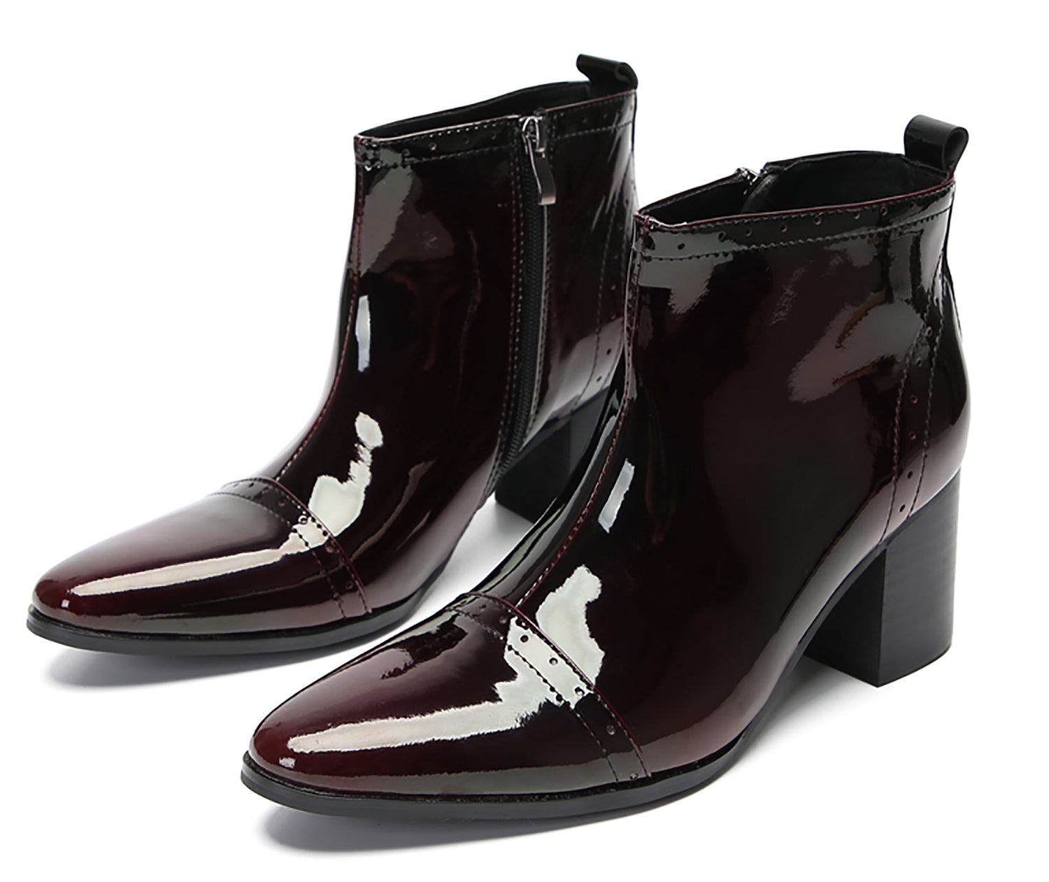 Men's Casual Mid Calf Western Boots
