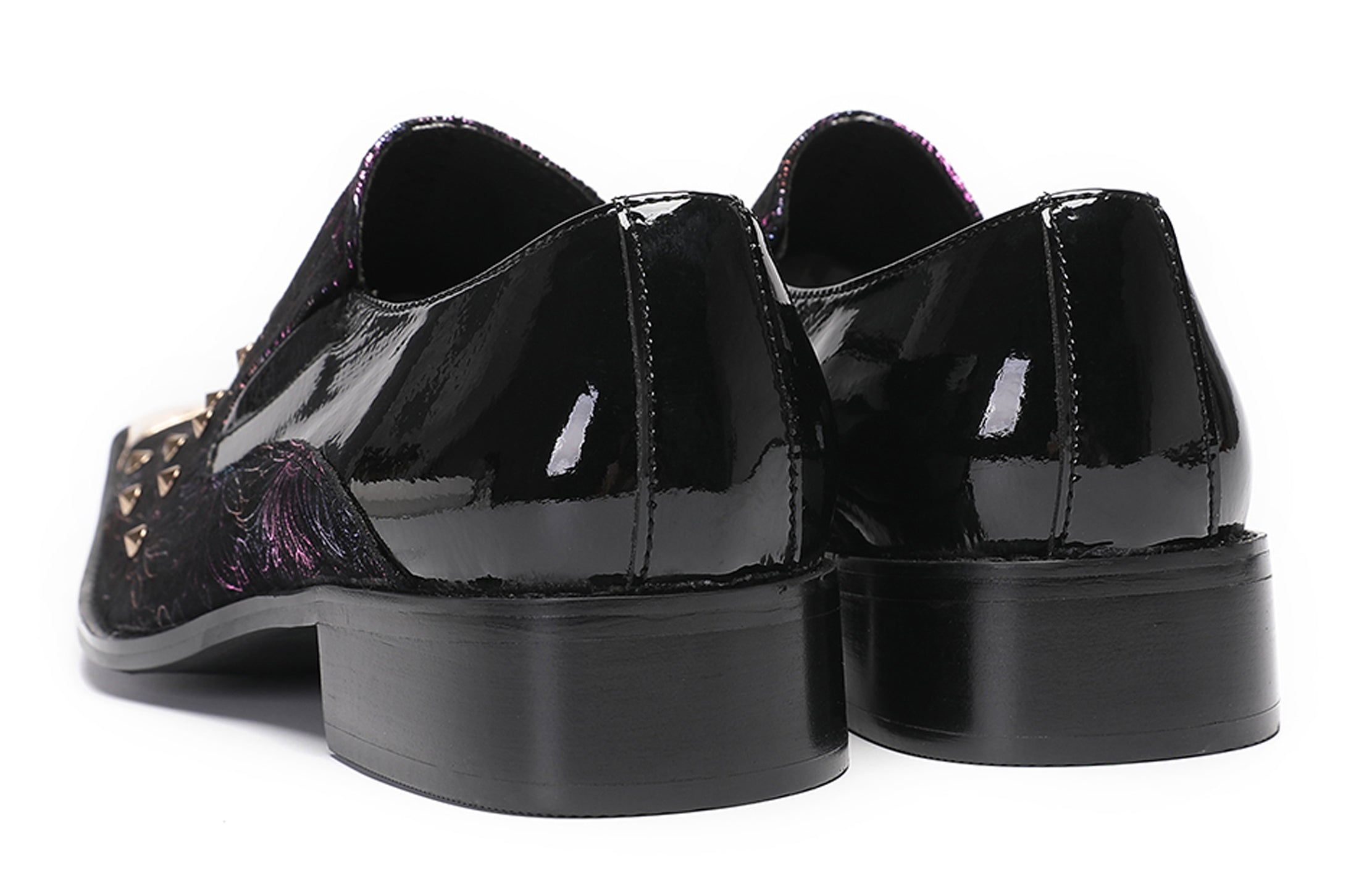 Mens Casual Party Loafers Glitter Sequin Shoes