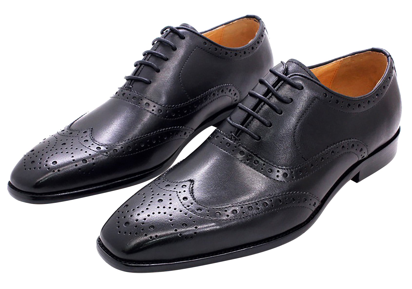 Vestido de hombre Oxfords formales con puntas de ala