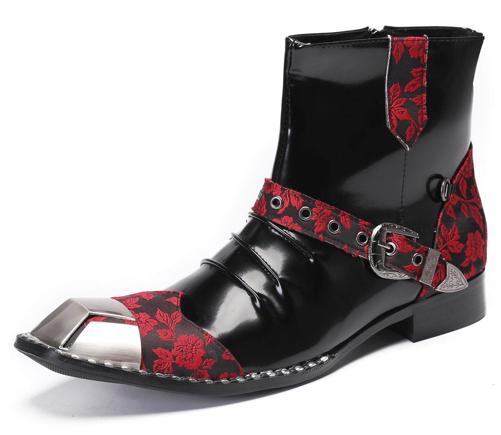 Mens Square Toe Western Boots Singer Ballroom