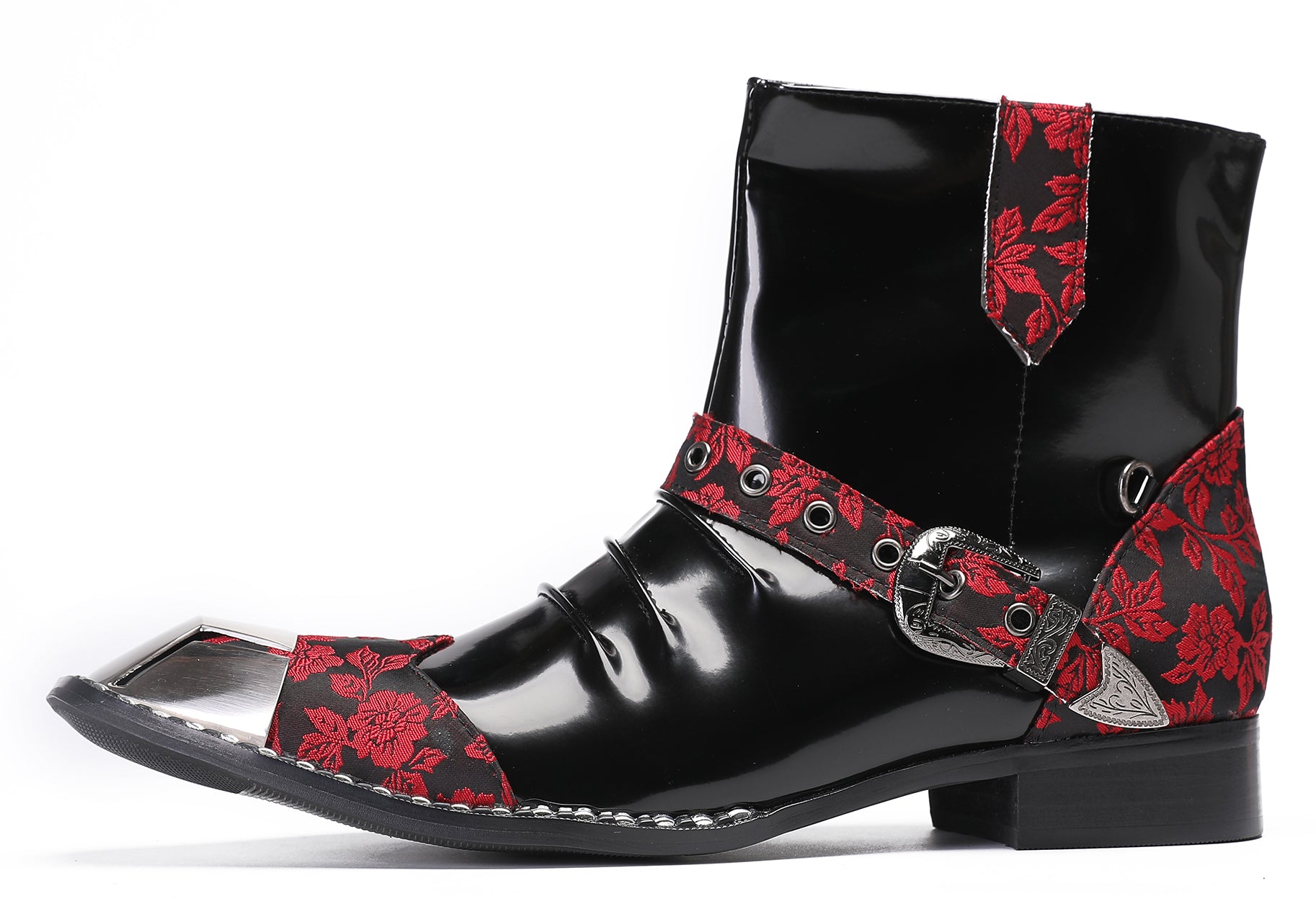 Mens Square Toe Western Boots Singer Ballroom