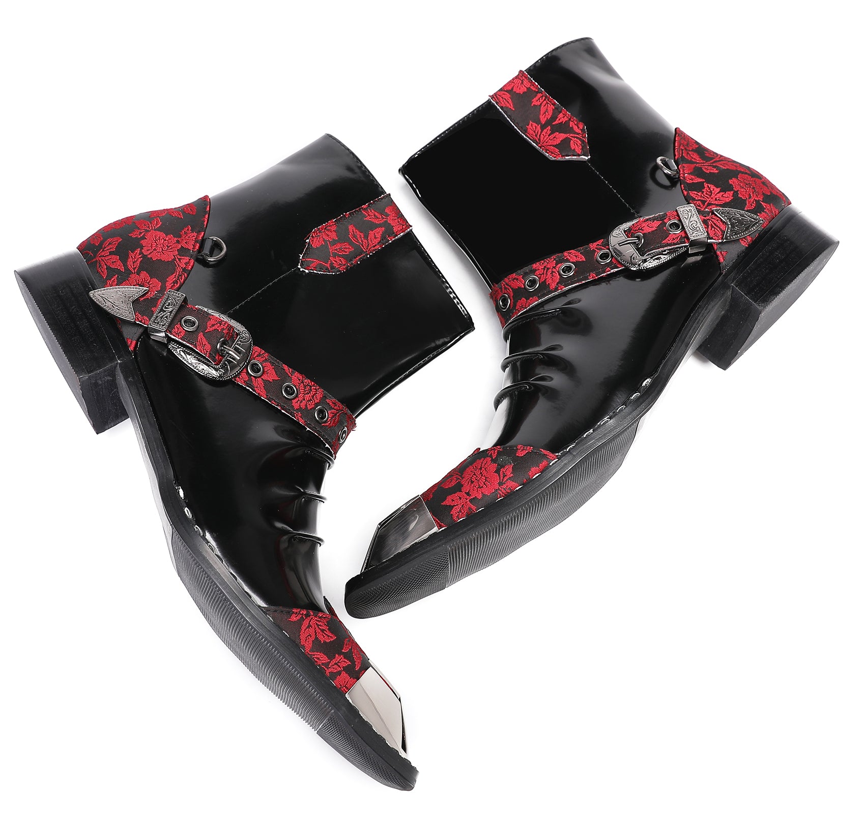 Mens Square Toe Western Boots Singer Ballroom
