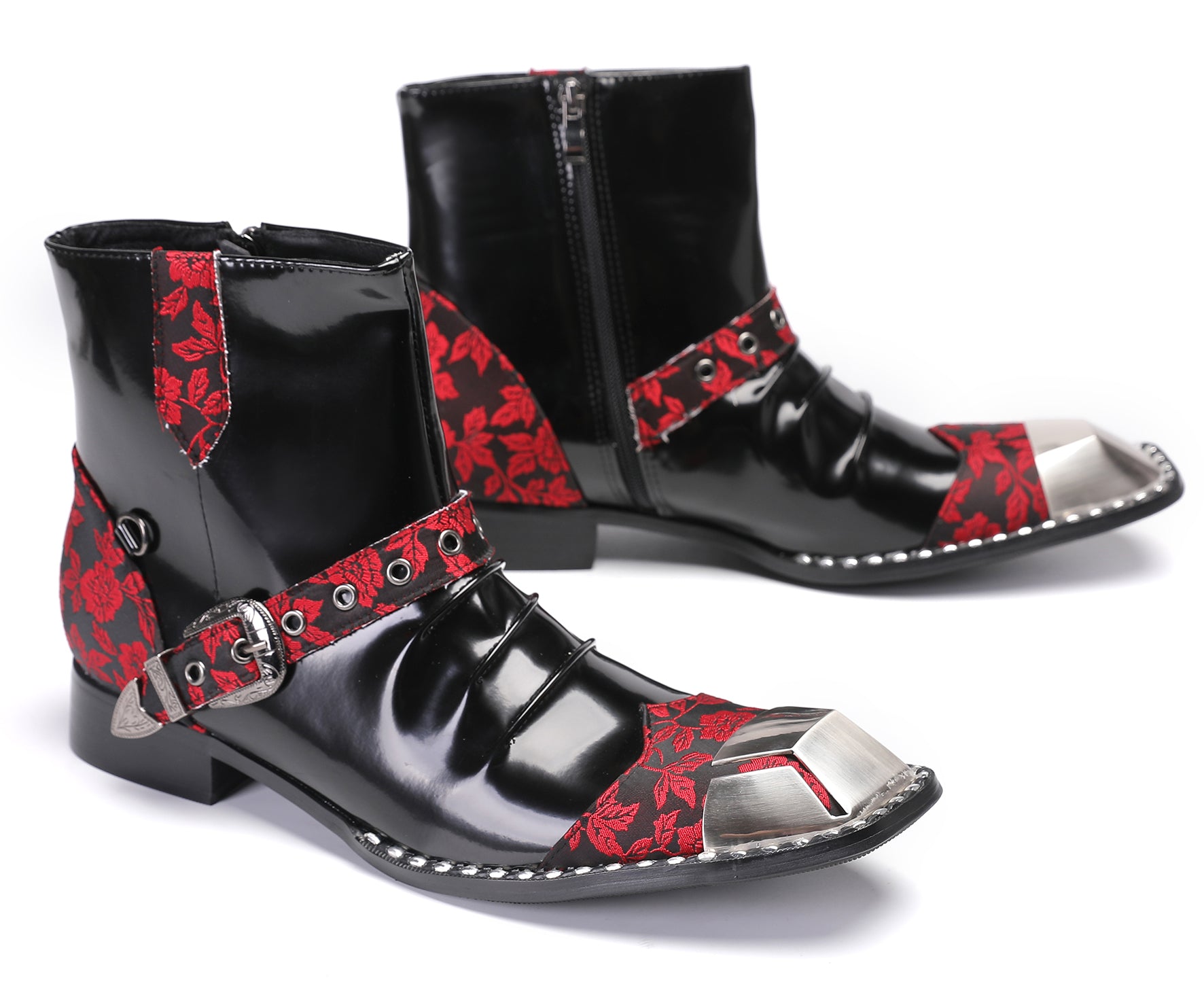 Mens Square Toe Western Boots Singer Ballroom