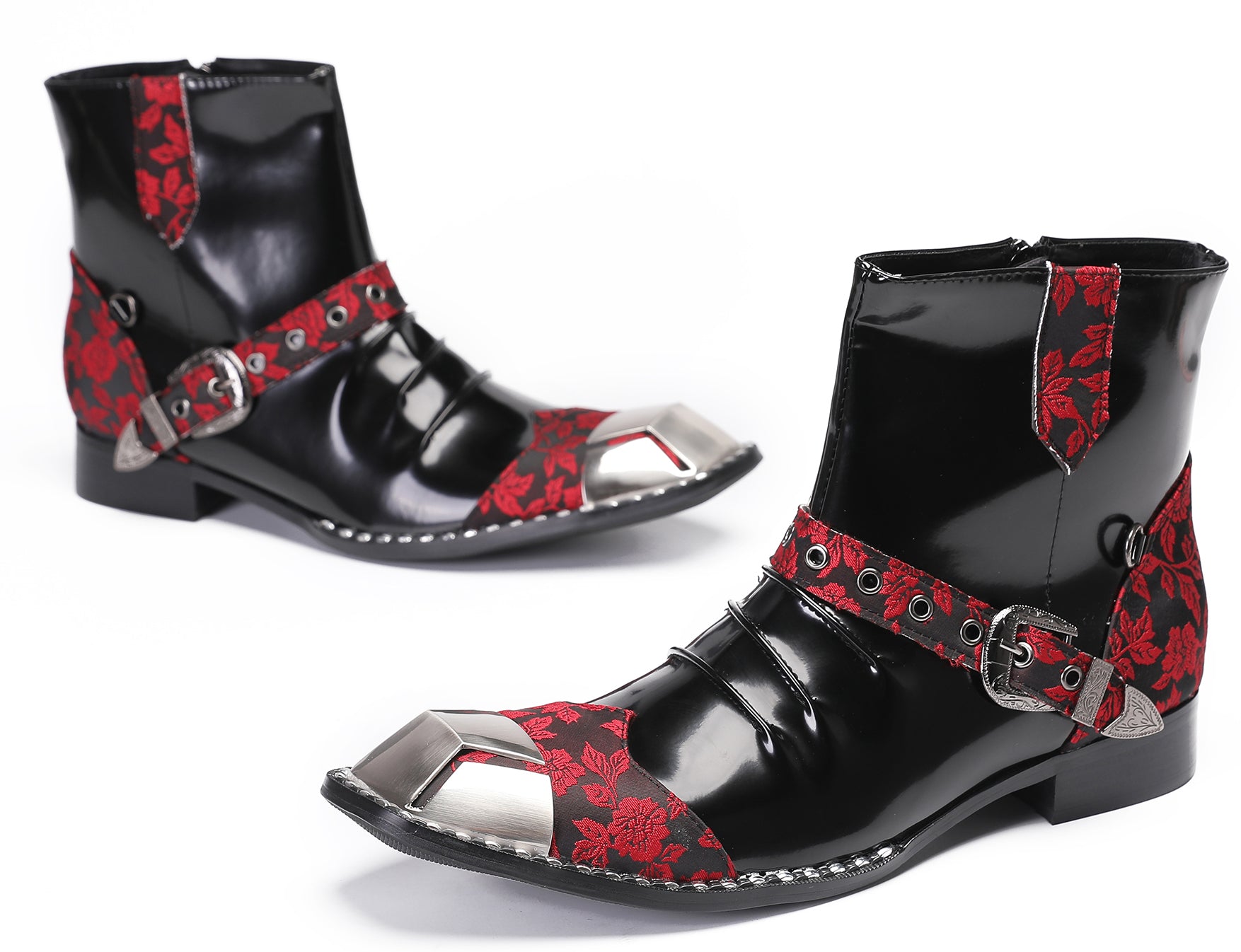 Mens Square Toe Western Boots Singer Ballroom