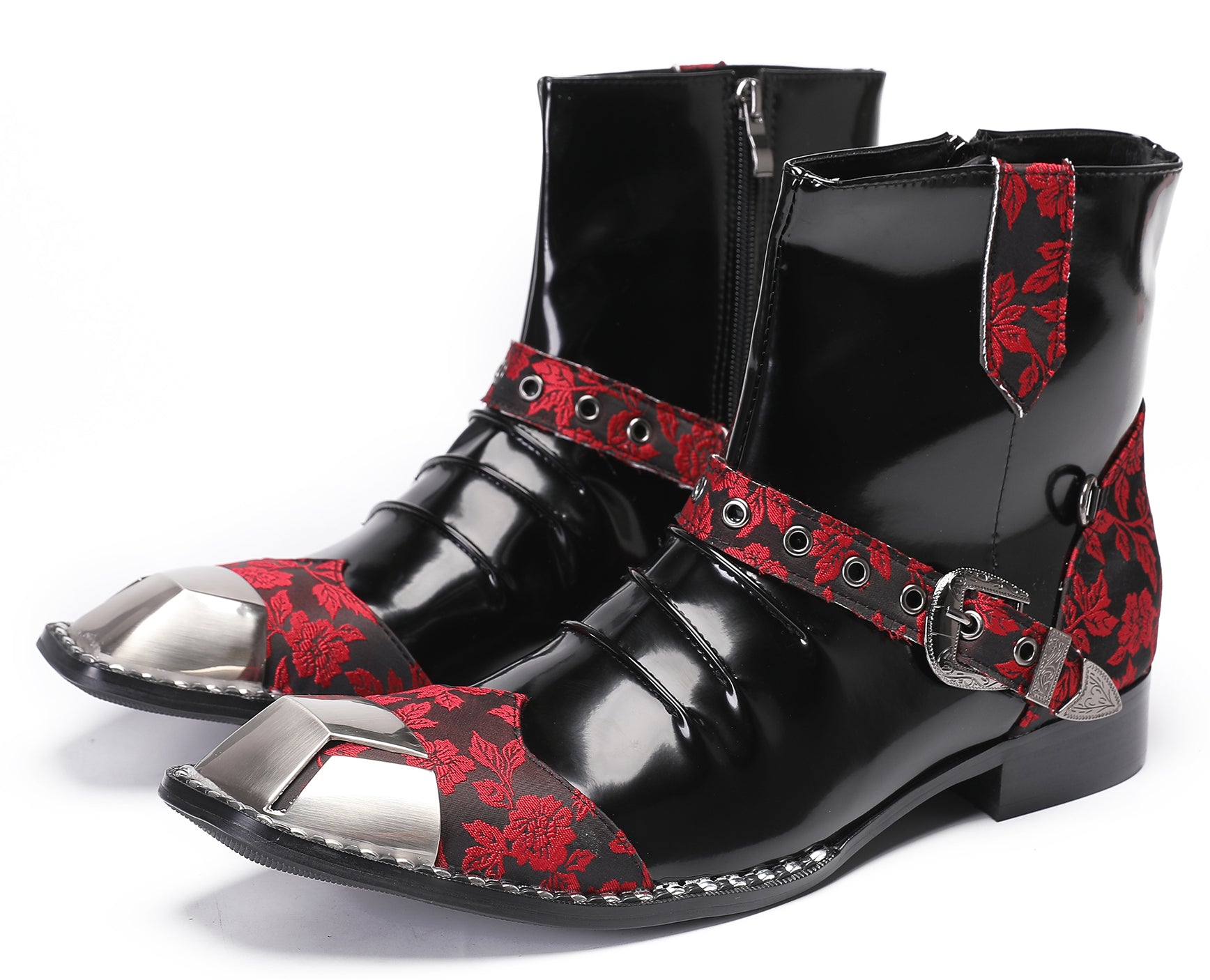 Mens Square Toe Western Boots Singer Ballroom