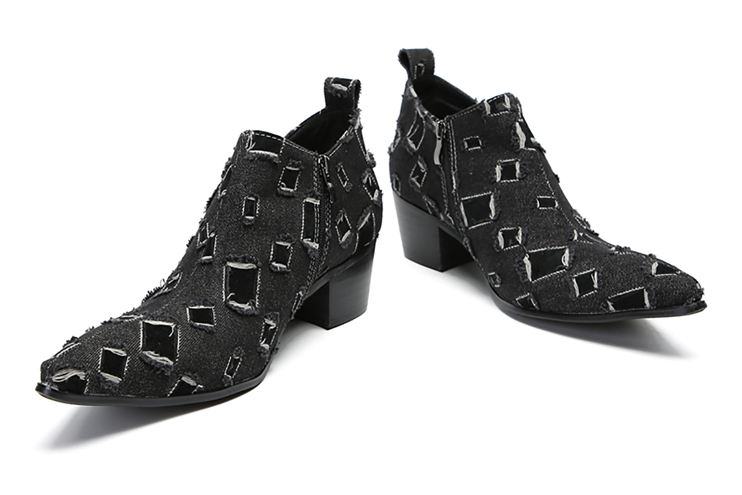 Men's Novelty Suede Western Boots