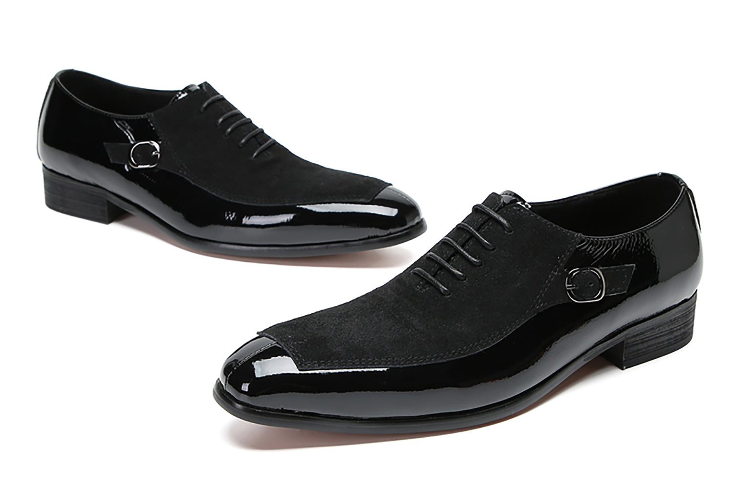 Men's Novelty Buttons Dress Oxfords