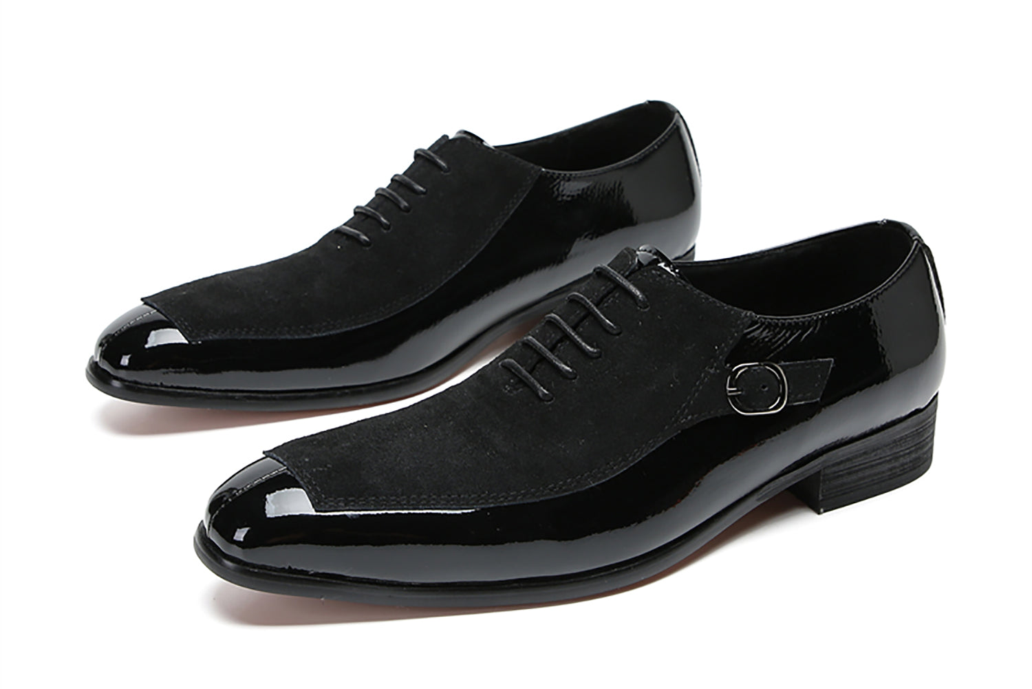 Men's Novelty Buttons Dress Oxfords