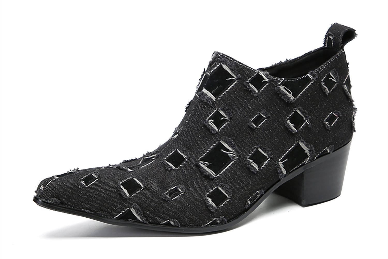 Men's Novelty Suede Western Boots