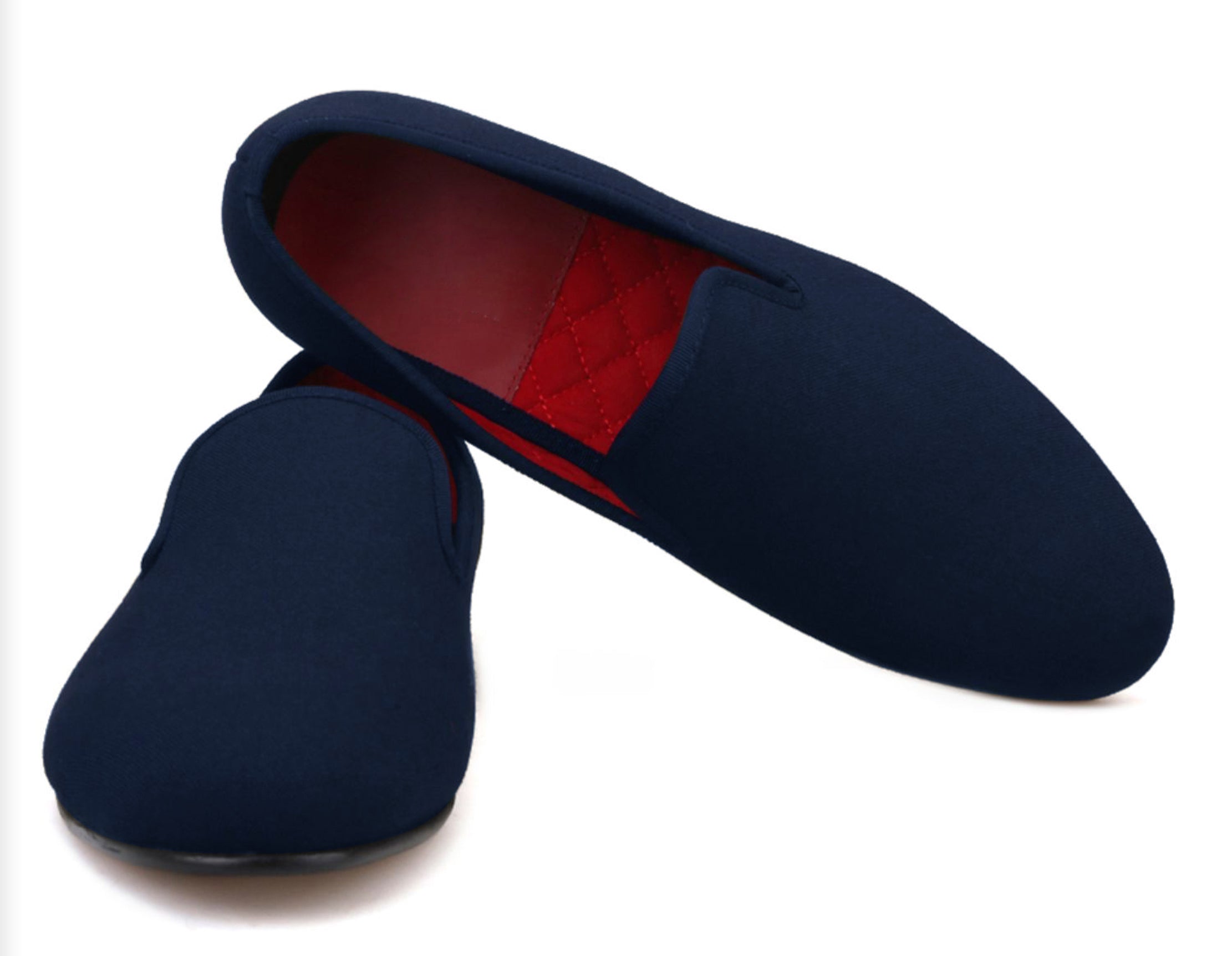Mens Suede Loafers Formal Slip On Shoes