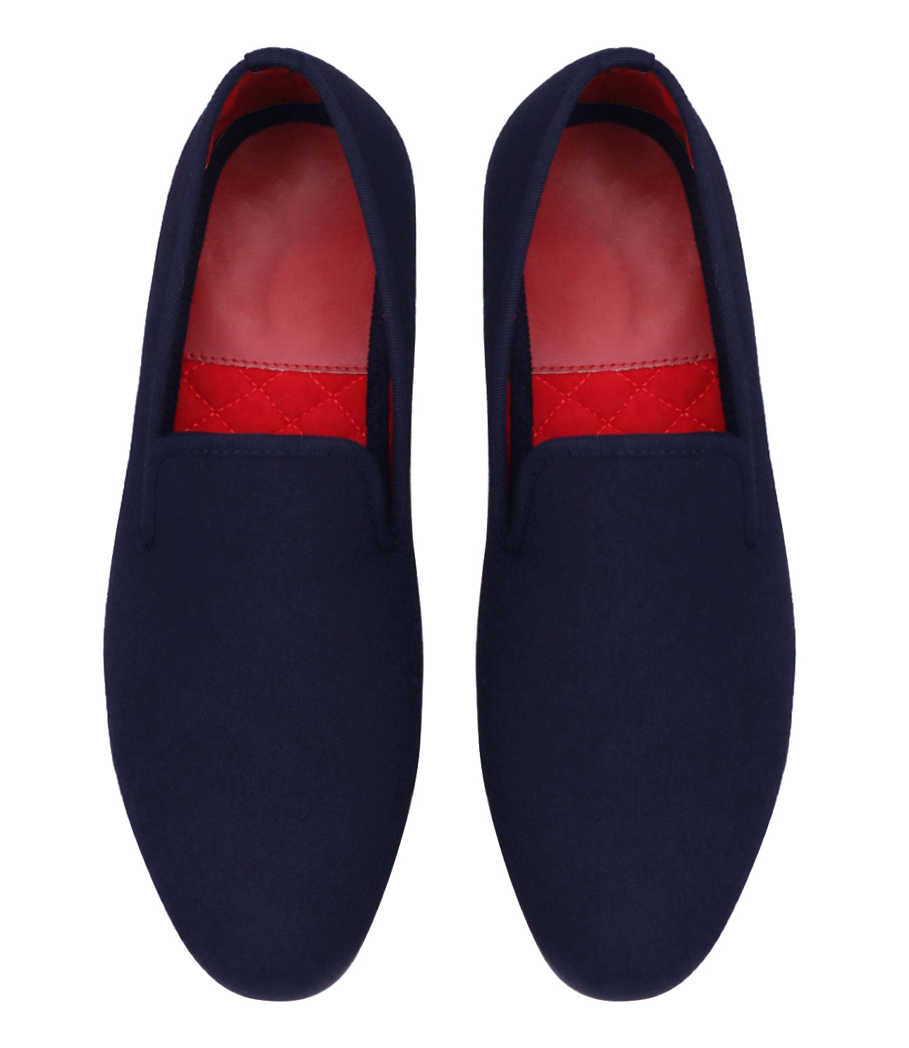 Mens Suede Loafers Formal Slip On Shoes