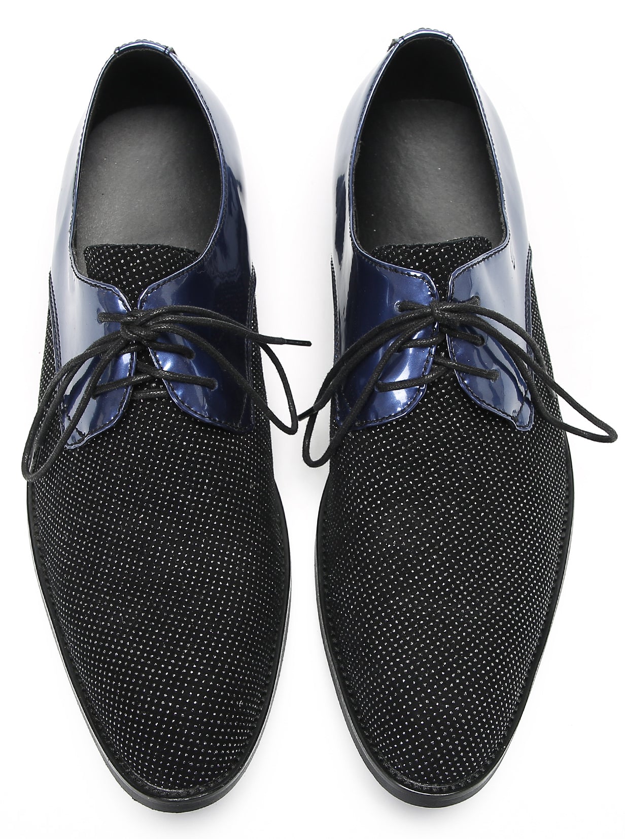 Mens Two Tone Derby Prom Casual Shoes