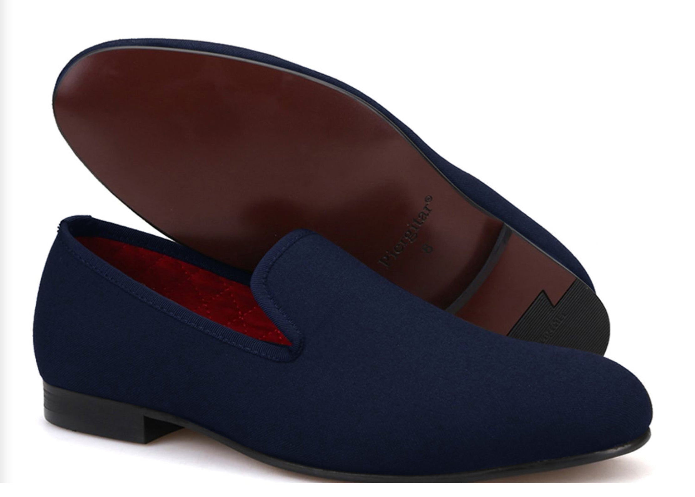 Mens Suede Loafers Formal Slip On Shoes